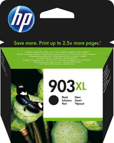 HP 903XL Tintenpatrone (original Druckerpatrone 903 schwarz T6M15AE XL)