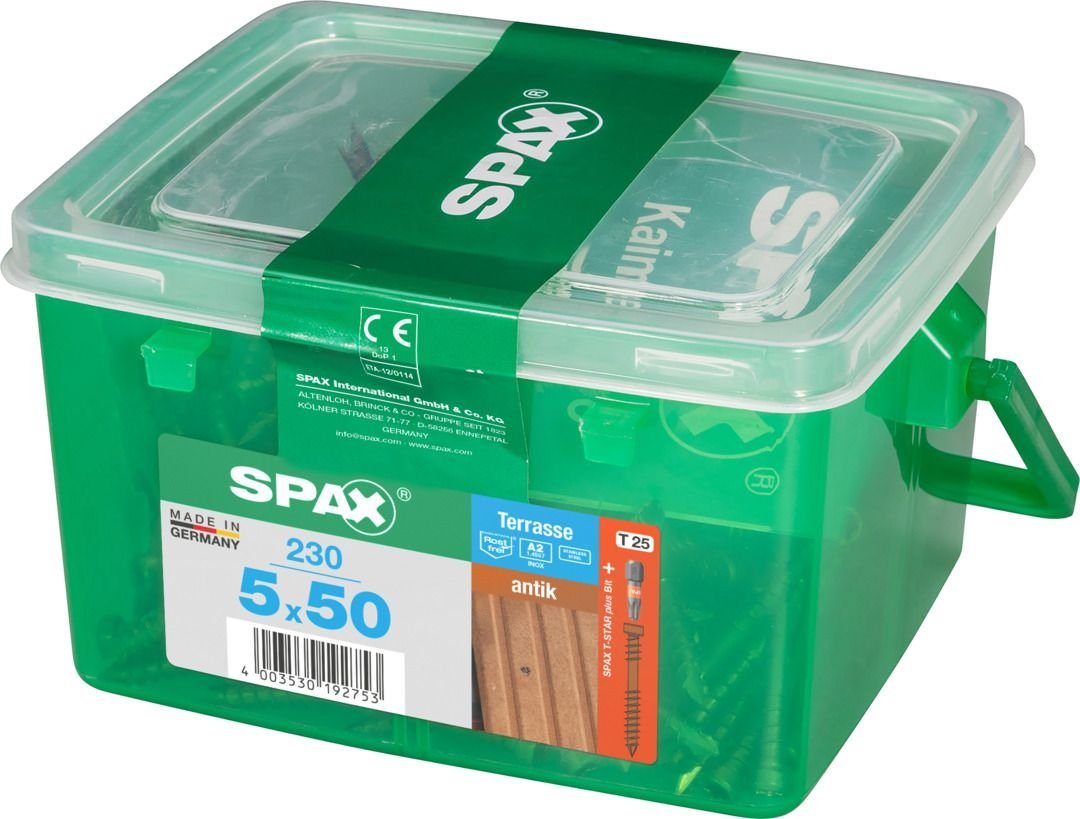 Thumbnail - SPAX Terrassenschraube Spax Terrassenschrauben 5.0 x 50 mm TX 25 - 230
