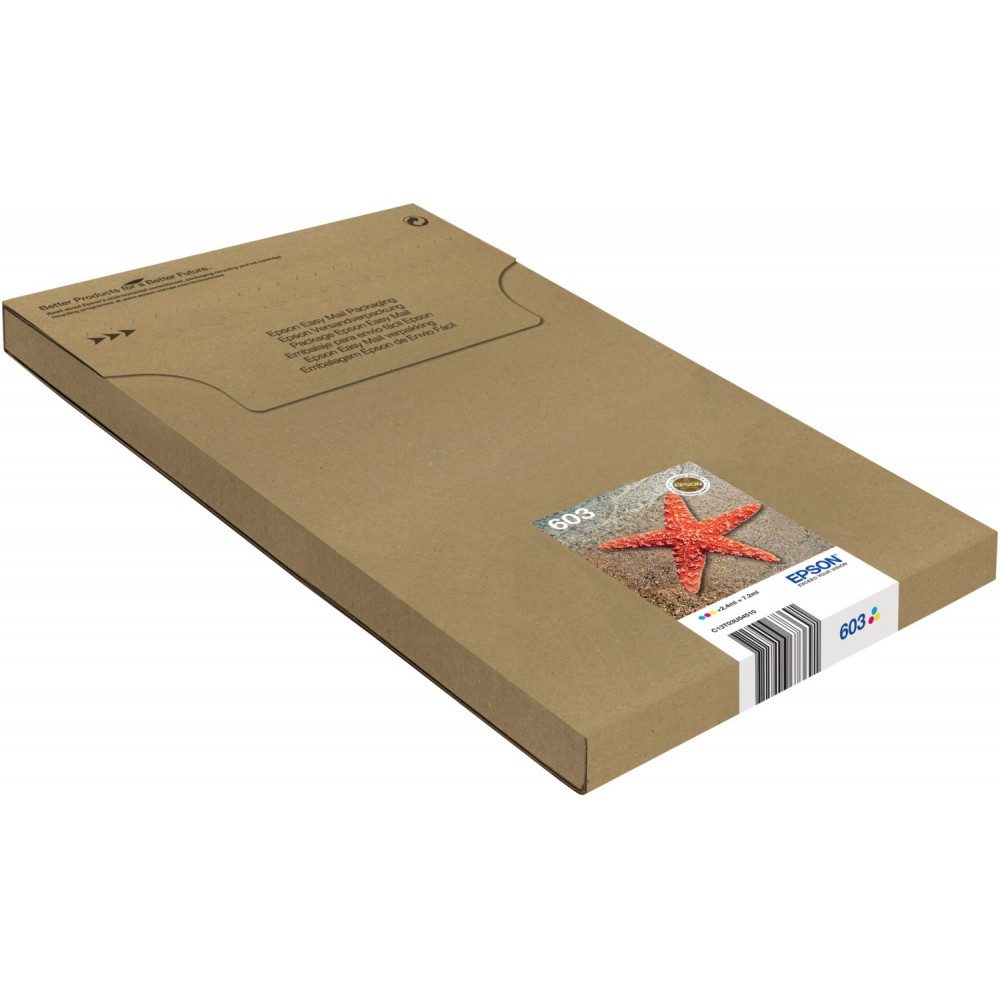 Epson Epson 603 Multipack EasyMail - 4-Farben-Tinte. Tintenpatrone (Multipack 3-colours 603 EasyMail, Kostengünstiges 4-Farben-Tintenset)