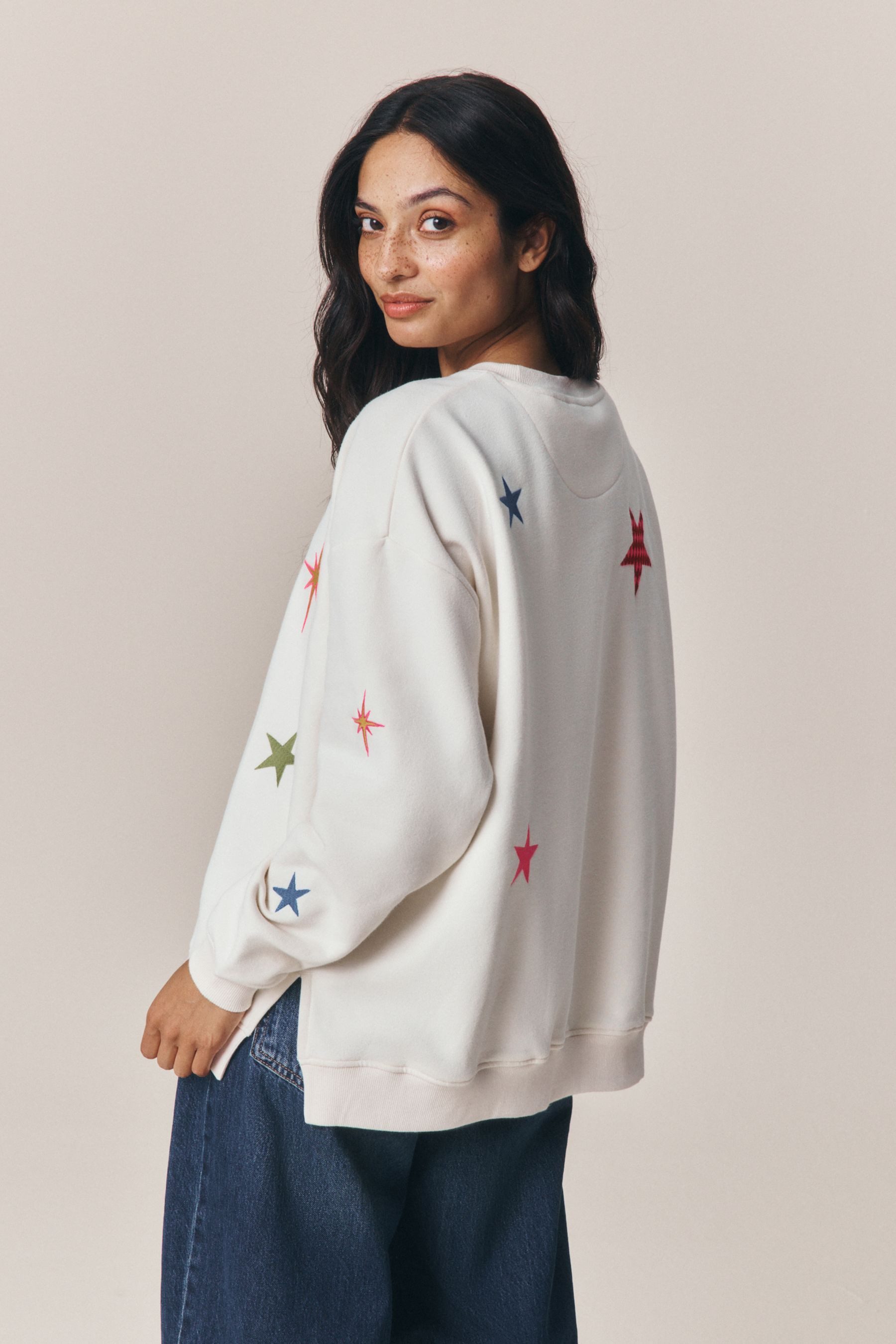 Little Bird by Jools Oliver Sweater Little Bird by Jools Oliver Sweatshirt, Erwachsene (1-tlg)
