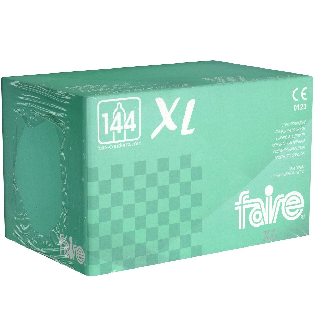 Faire XXL-Kondome XL Packung mit, Großpackung 144 in Kondome St., einfache, der große