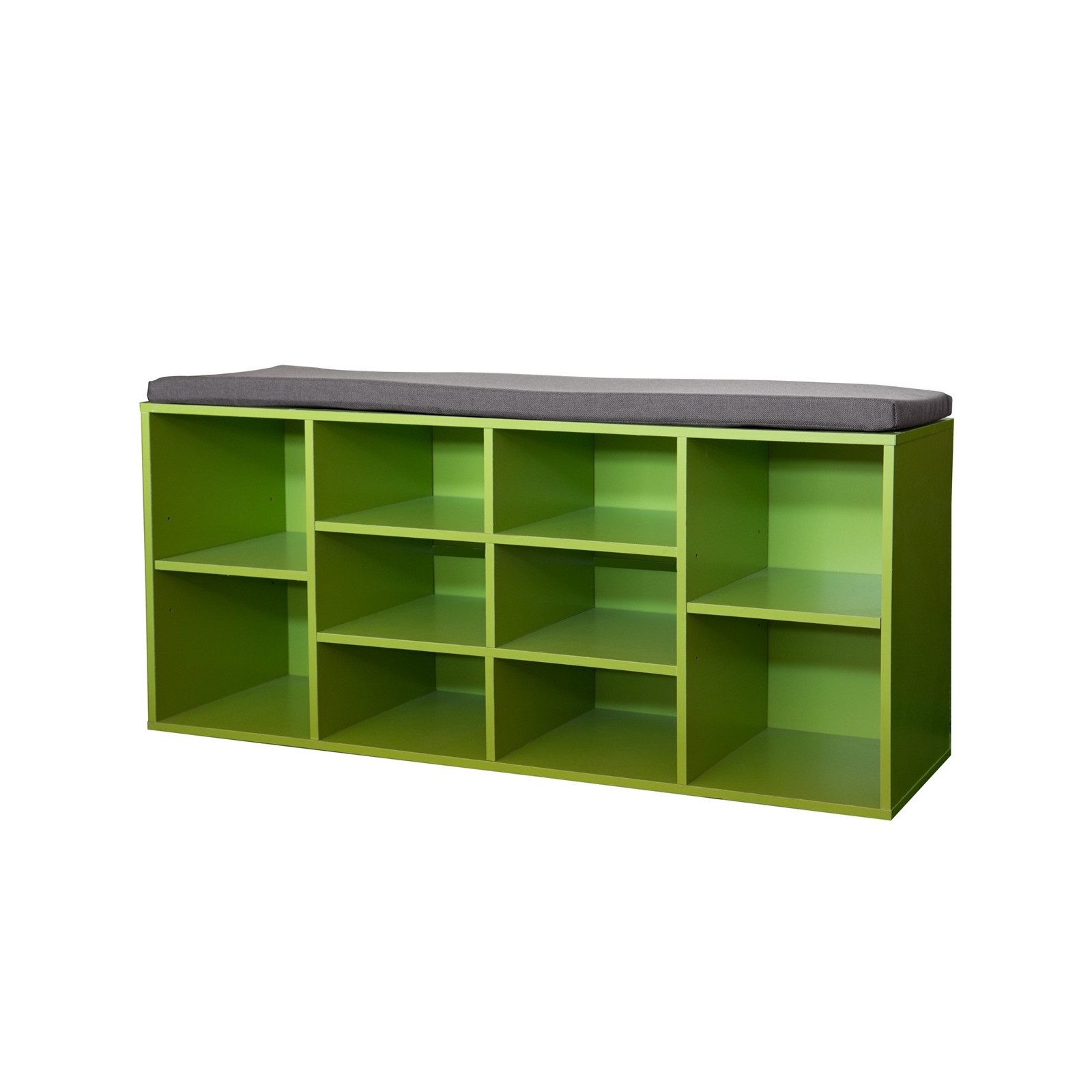 HTI-Living Schuhregal Garderobenbank mit 10 Fächern, Stück, Schuhregal Sitzbank