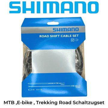 Shimano Felgenbremse Shimano Schaltzug-Set MTB & Road Ebike Komplettset schwarz