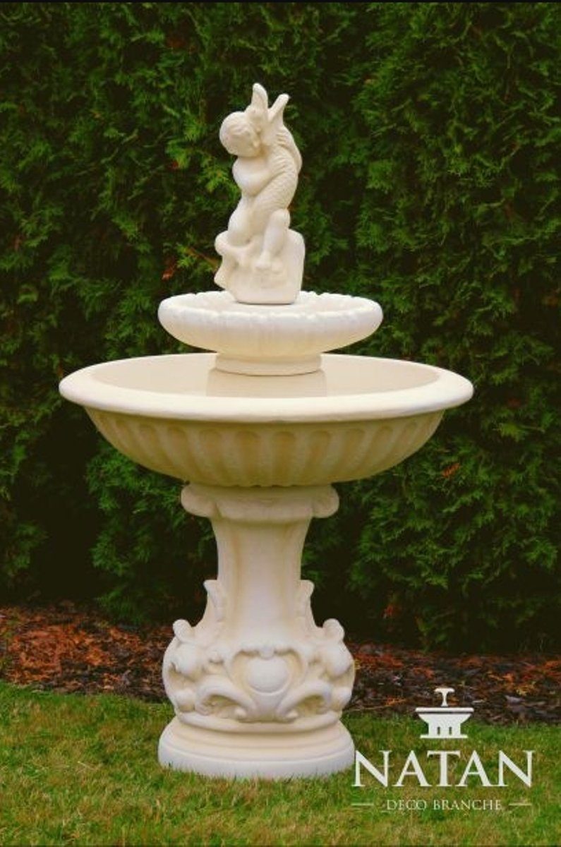 JVmoebel Skulptur »Zierbrunnen Springbrunnen Neu Skulptur Brunnen