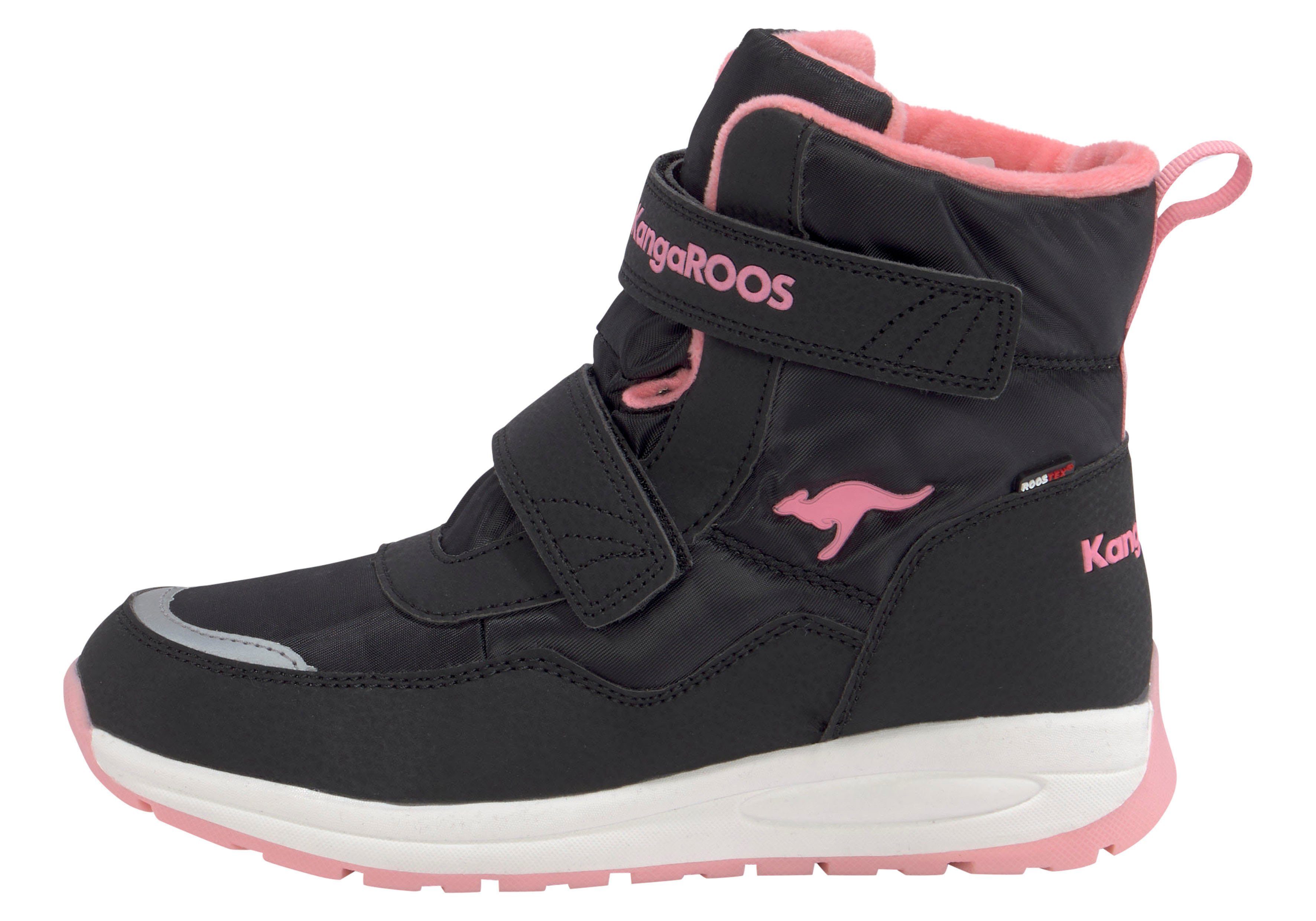 KangaROOS KP-Nala V Roostex Winterstiefel Snowboots, Winterboots, Winterschuhe, wasserdicht mit Klettverschluss
