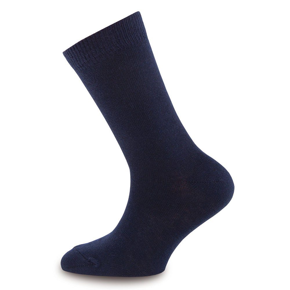 Socken hellblau (6-Paar) Ewers - marine türkis Socken - Uni