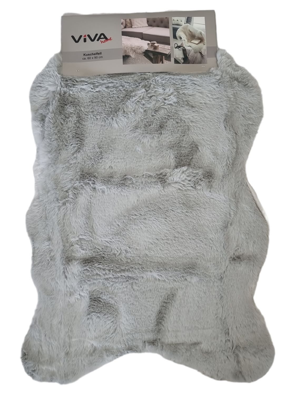 VIVA Home Fellteppich Kunstfell von VIVA 60x90 cm, Home Dekoration