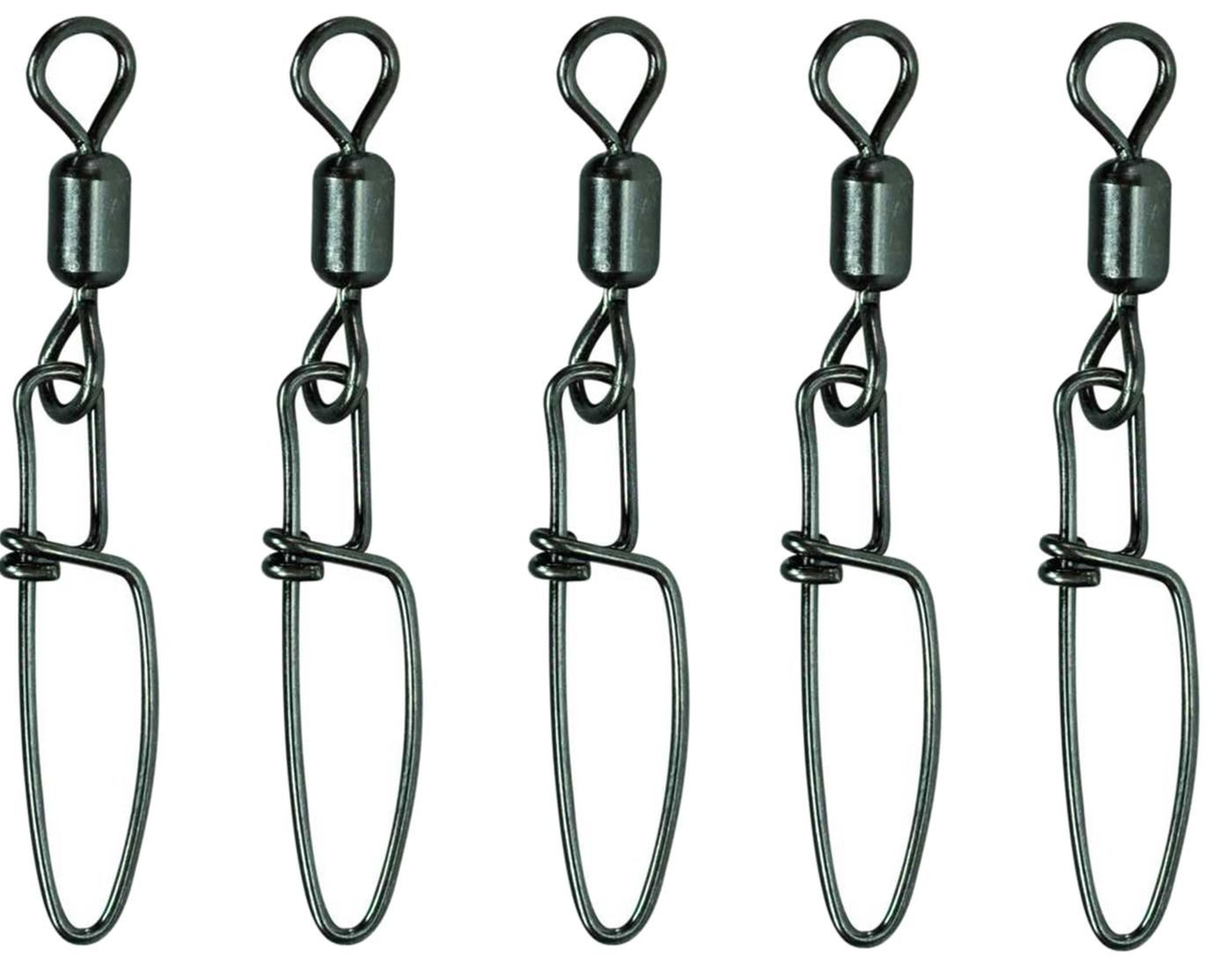 Schnurverbinder Dieter Eisele Crosslock Wirbel - 5 Angelwirbel