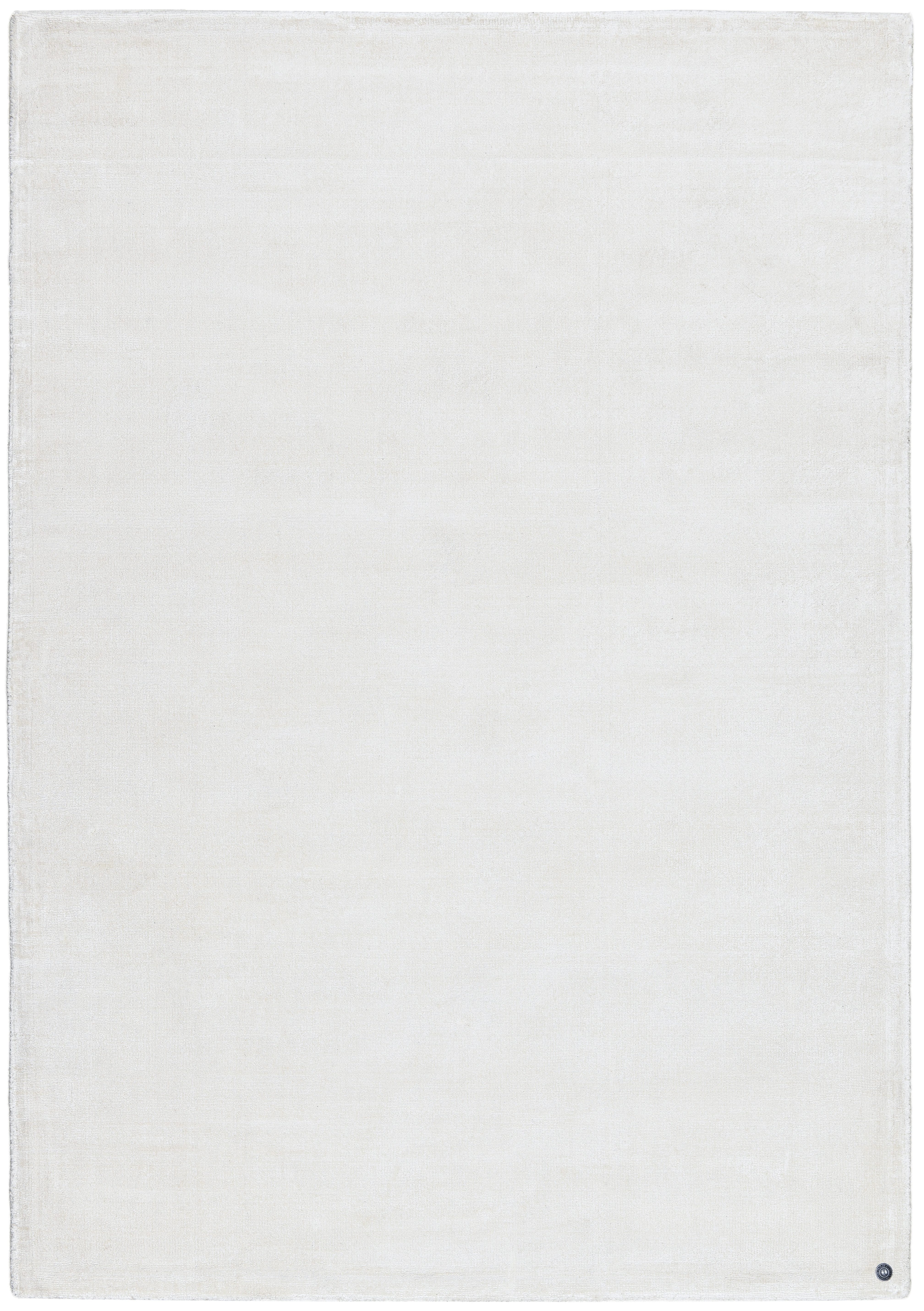 TOM TAILOR HOME Teppich Shine uni, rechteckig, Höhe: 8 mm, Handweb Teppich, 100% Viskose, handgewebt, mit elegantem Schimmer