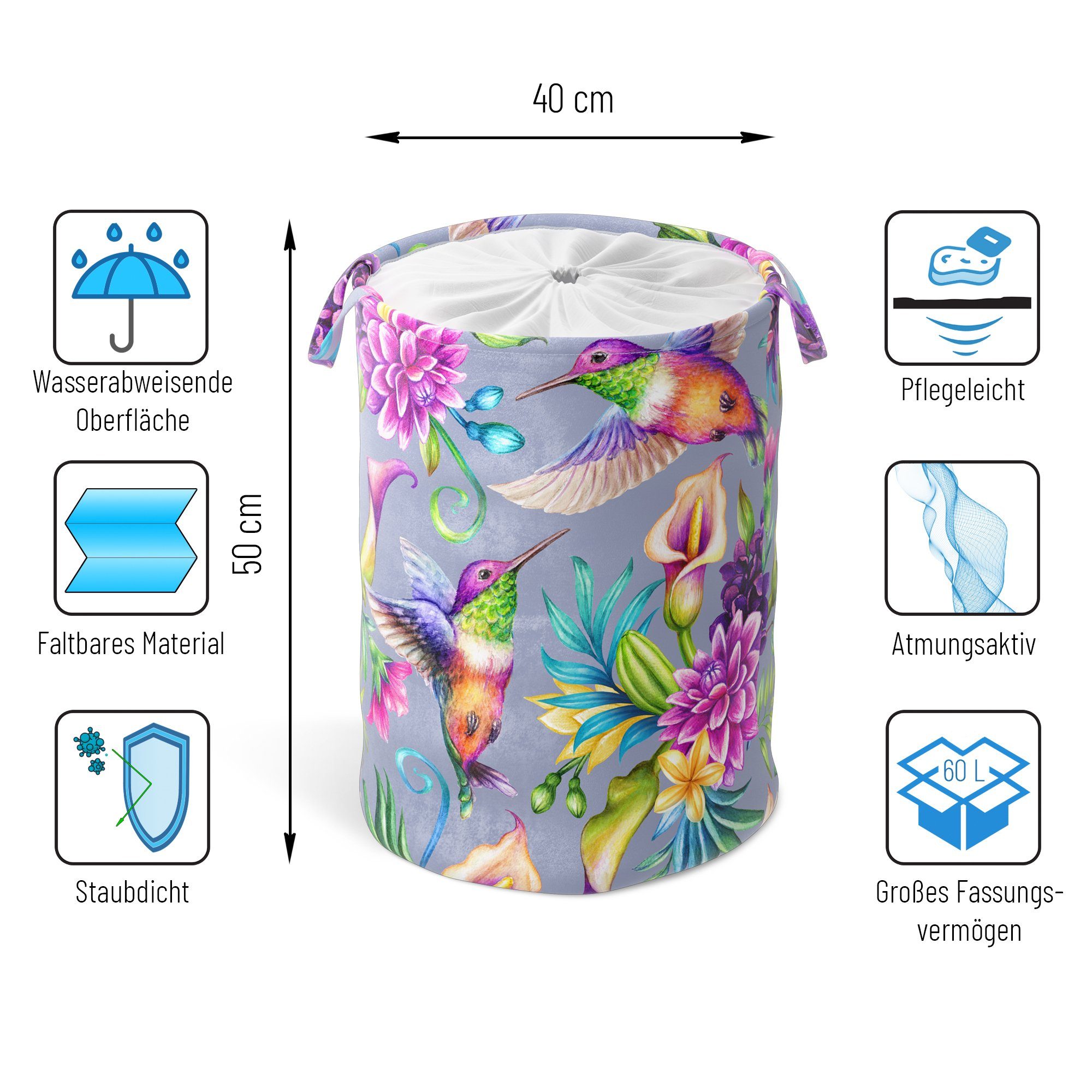 Sanilo Wäschekorb mit Motiv, viele schöne Wäschesammler zur Auswahl, Wäsche günstig online kaufen