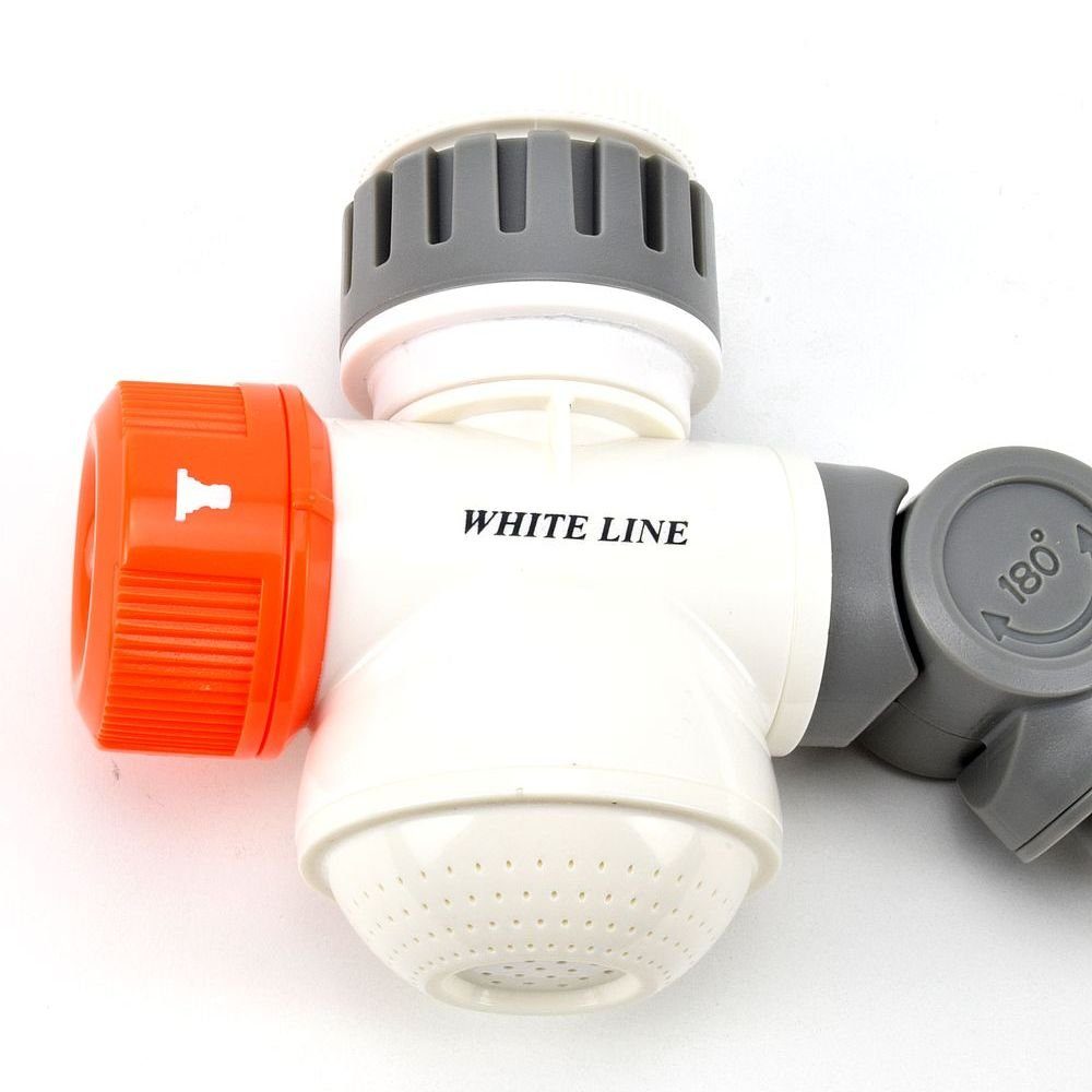 Bradas Kugelhahn Multi Shower Garten Multifunktions Verteiler Schlauch Hahn 180°