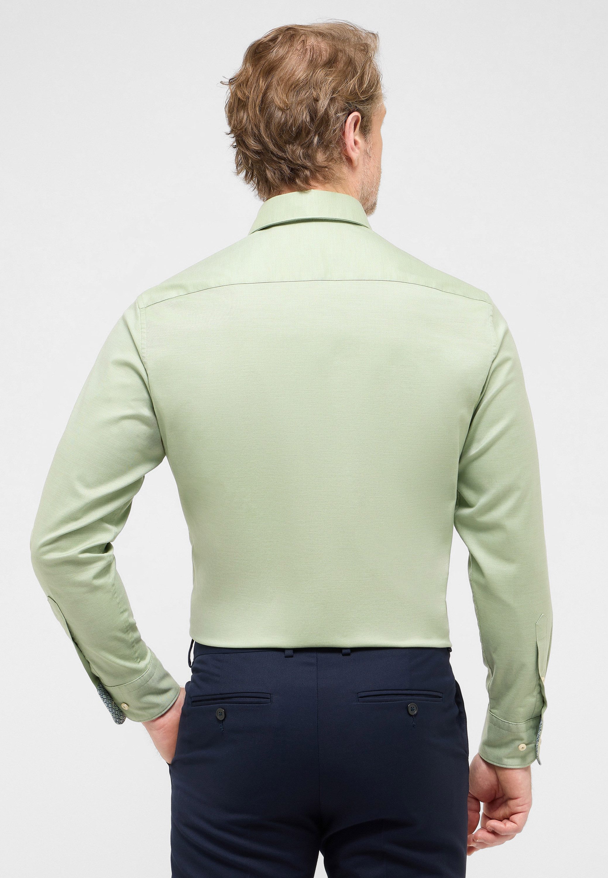 Eterna Langarmhemd MODERN FIT EASY IRON (bügelleicht) günstig online kaufen