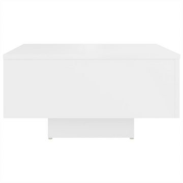 furnicato Couchtisch Weiß 60x60x31,5 cm Spanplatte