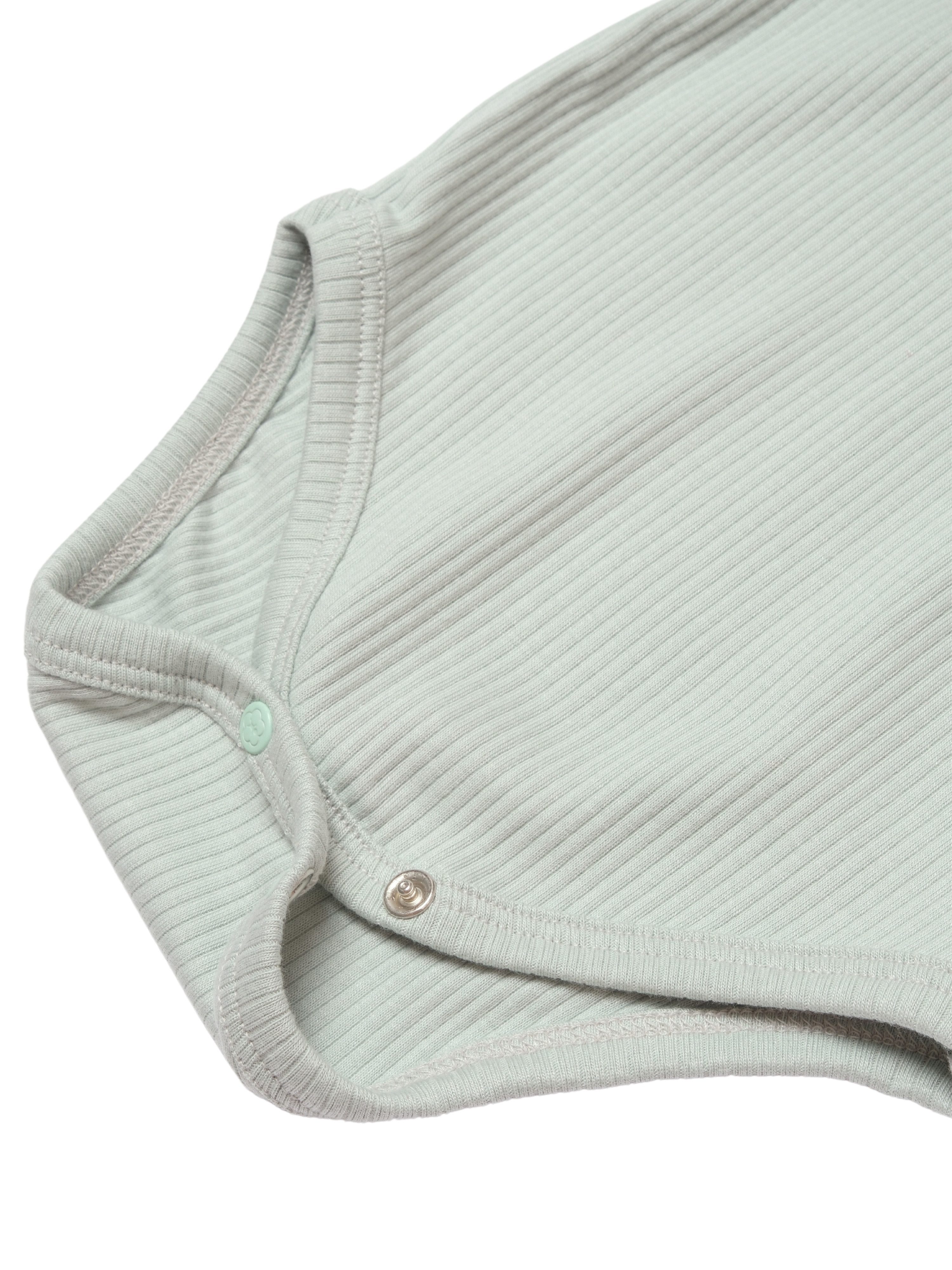biorganic Kurzarmbody Baby Nature Relax Modal für Jungen und Mädchen Unisex Kurzarm (1-tlg) gerippte Textilstruktur (Ripp), Modal und Bio-Baumwolle, Größe 56 - 86