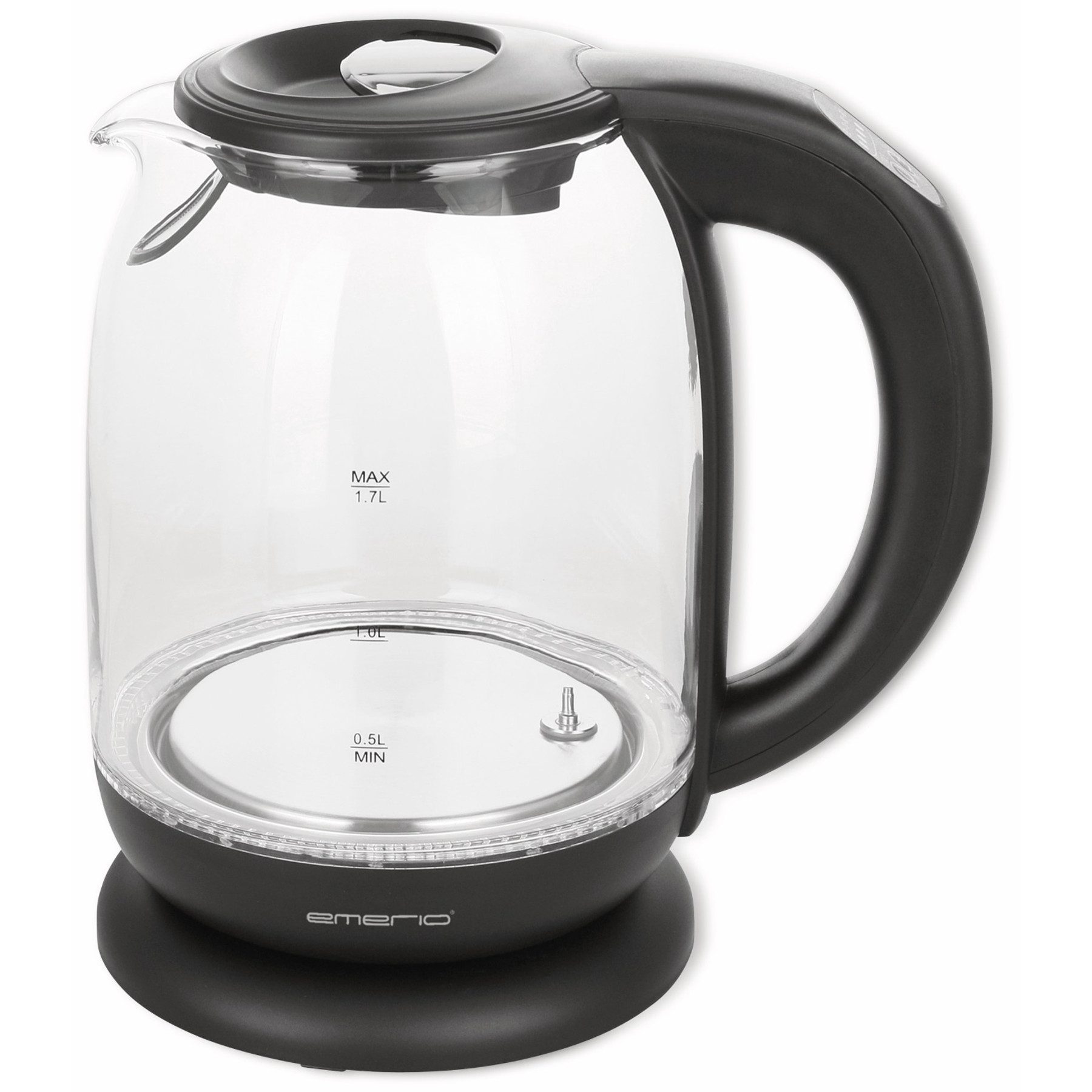 Emerio Glas-Wasserkocher 1,7L