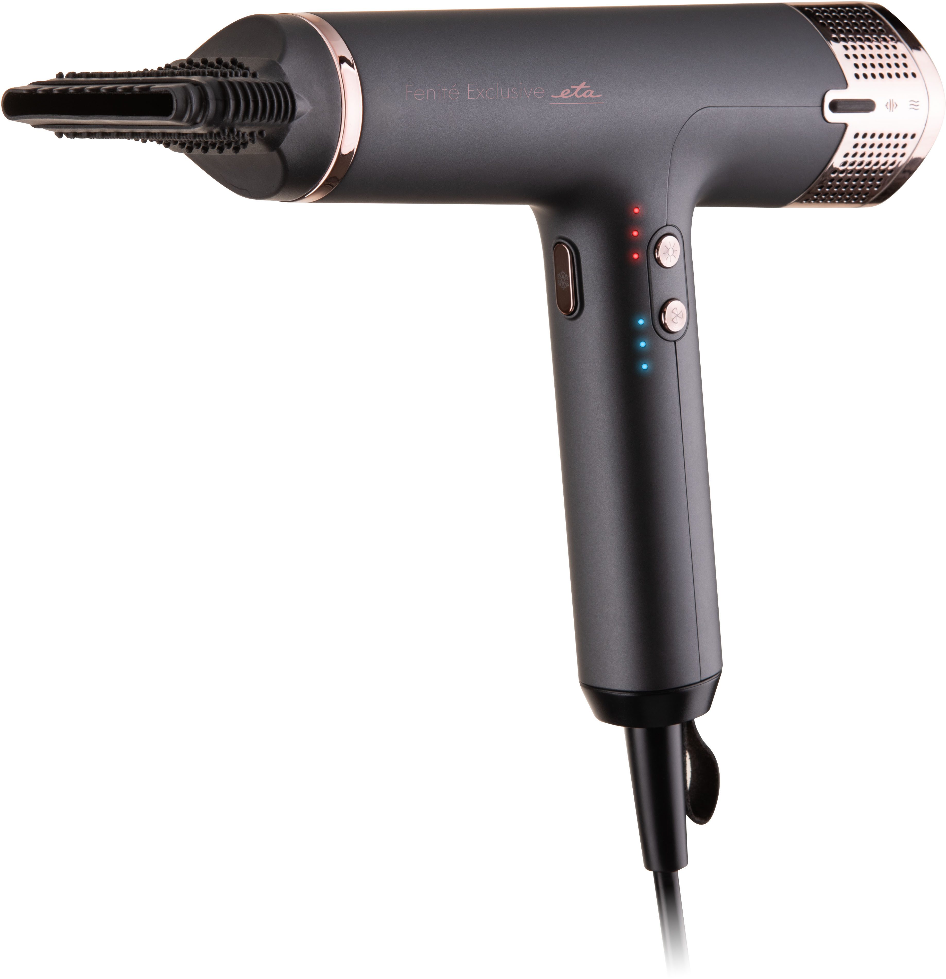 eta Ionic-Haartrockner ETA Fenite Exclusive Haartrockne mit Ionisierung & Smart Heat Control, 1600 W, Ultraleichter & leiser Föhn mit Ionisierung & 4 Luftstufen