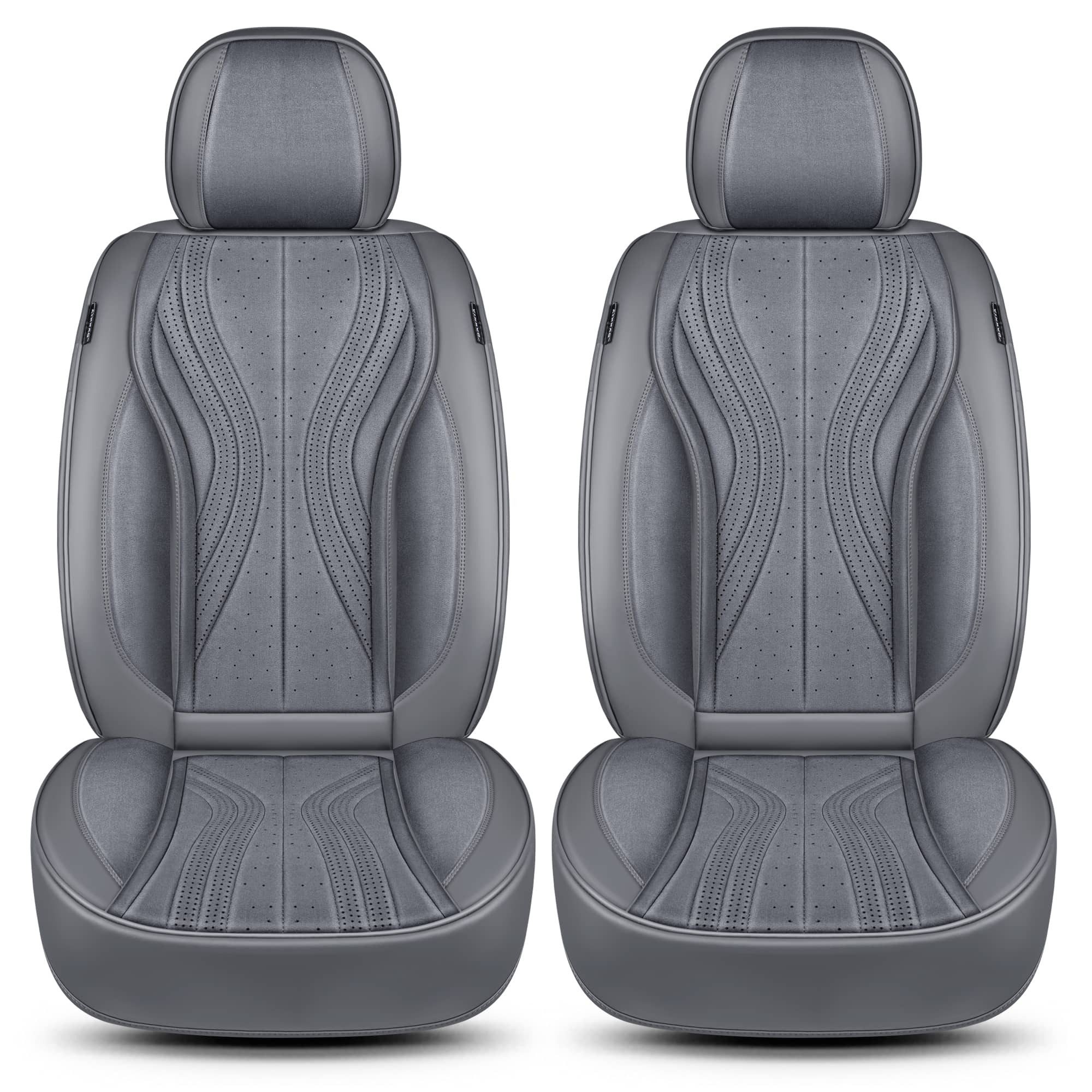 BREMER SITZBEZÜGE Autositzbezug für Subaru Outback 3 Bj 2003-09 (M5), Set, Schonbezüge Sitzbezüge Fahrer und Beifahrer, in Grau