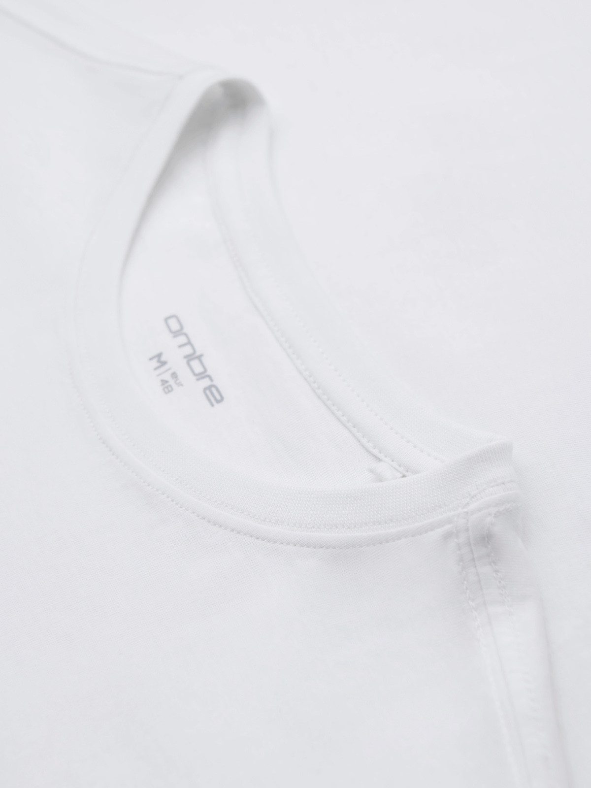Print-Shirt T-Shirt mit Stickerei auf der Brust
