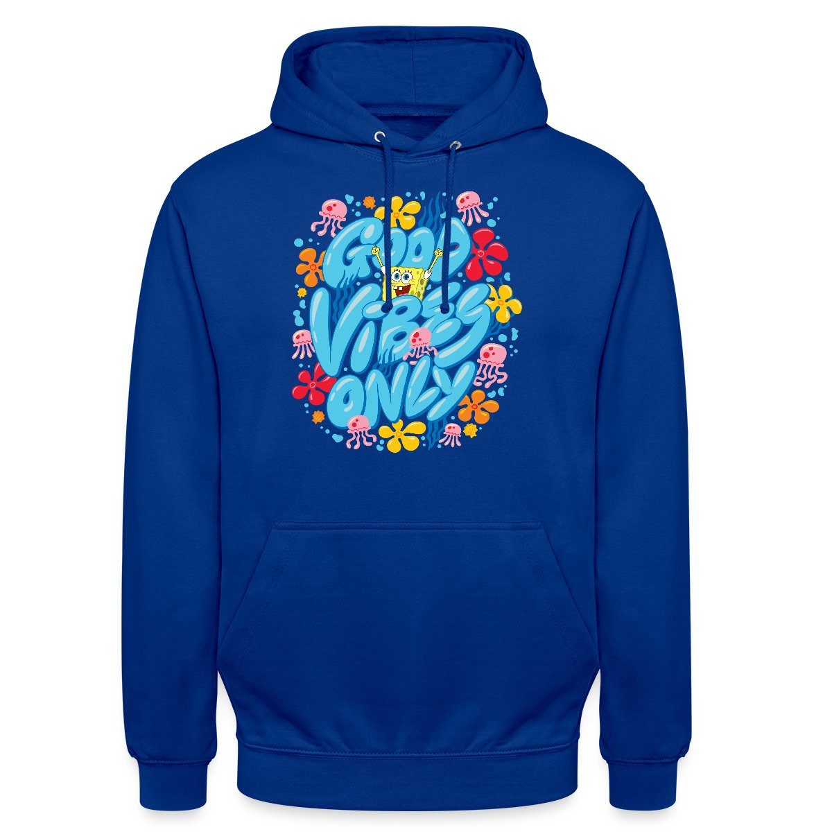 Hoodie Spongebob Schwammkopf Good Vibes Only Unisex Hoodie