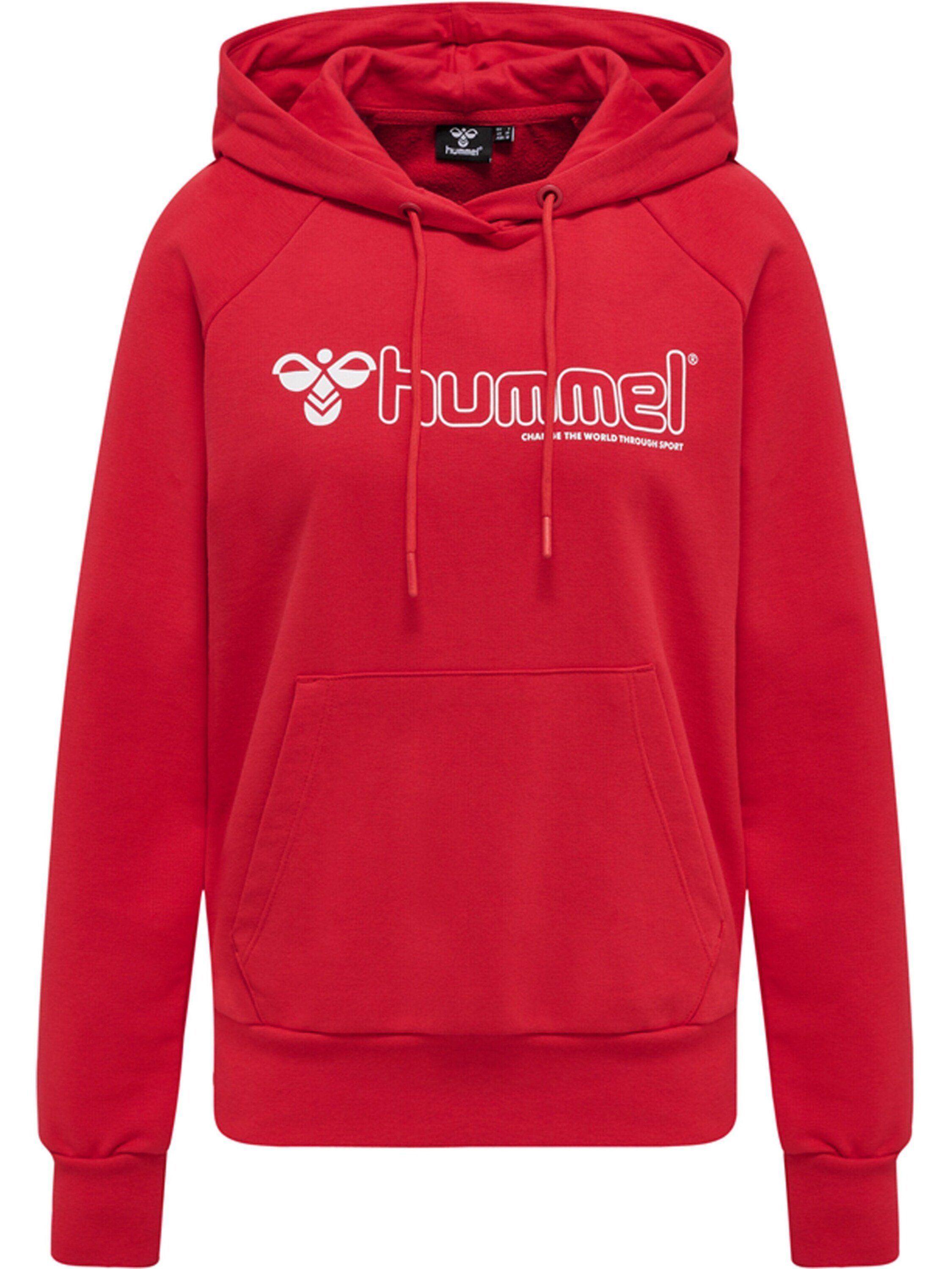 hummel Sweatshirt Noni 2.0 (1-tlg) Plain/ohne Details, Weiteres Detail Rot