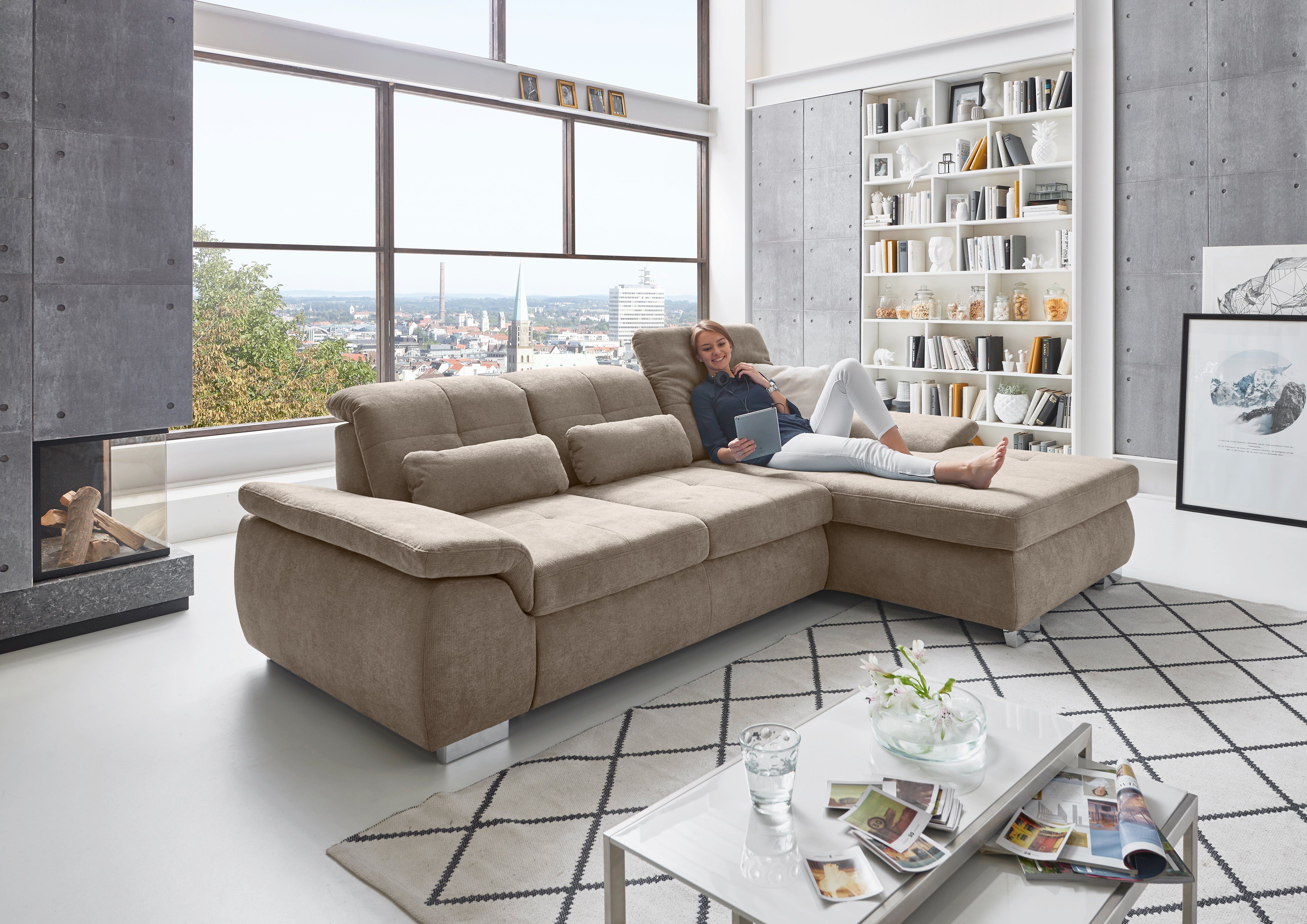 Die PlanBar Ecksofa MP-IN16037 L-Form mit günstig online kaufen