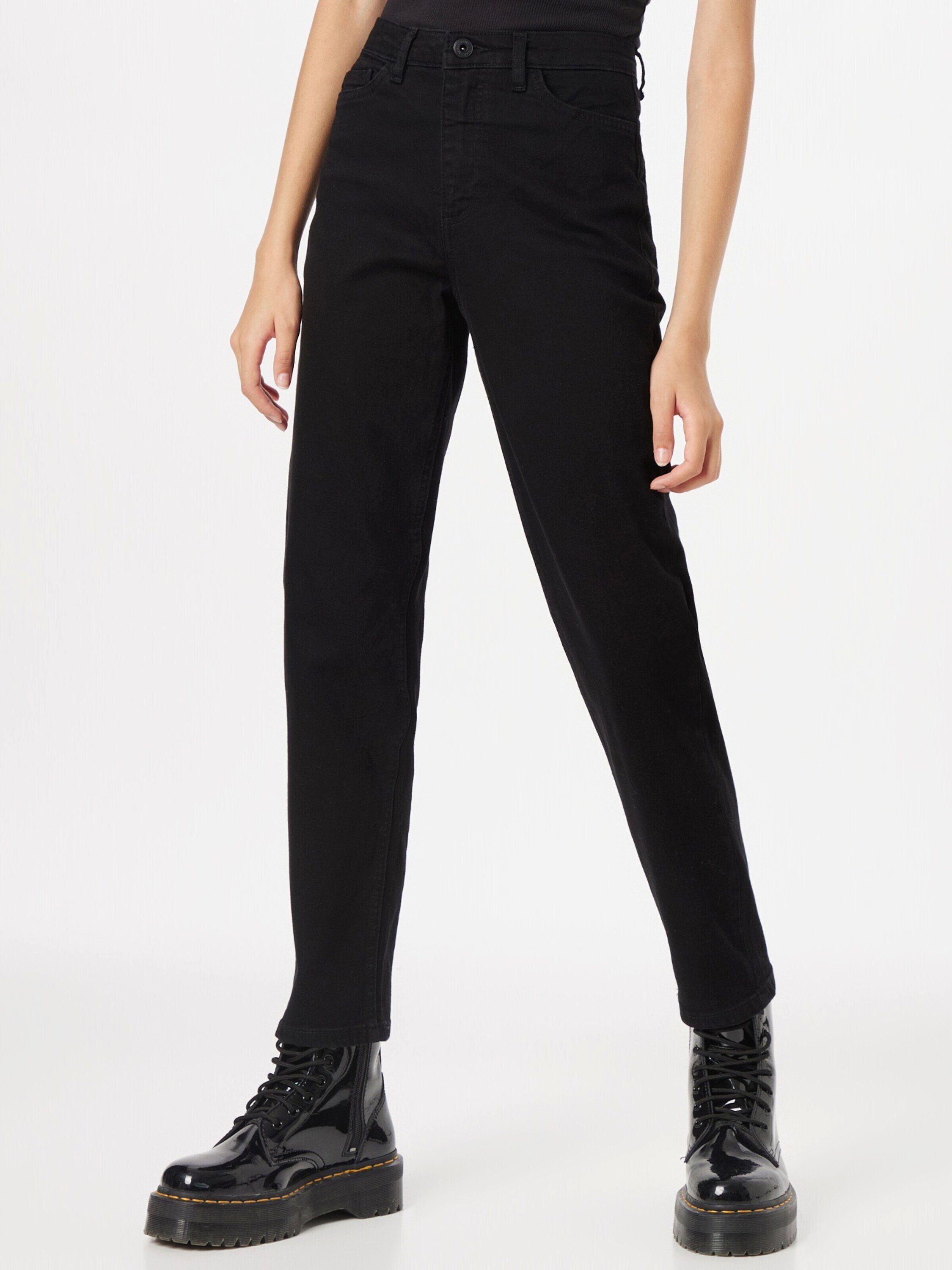 Ichi (1-tlg) (194008) Weiteres RAVEN WIGGY Black High-waist-Jeans Detail