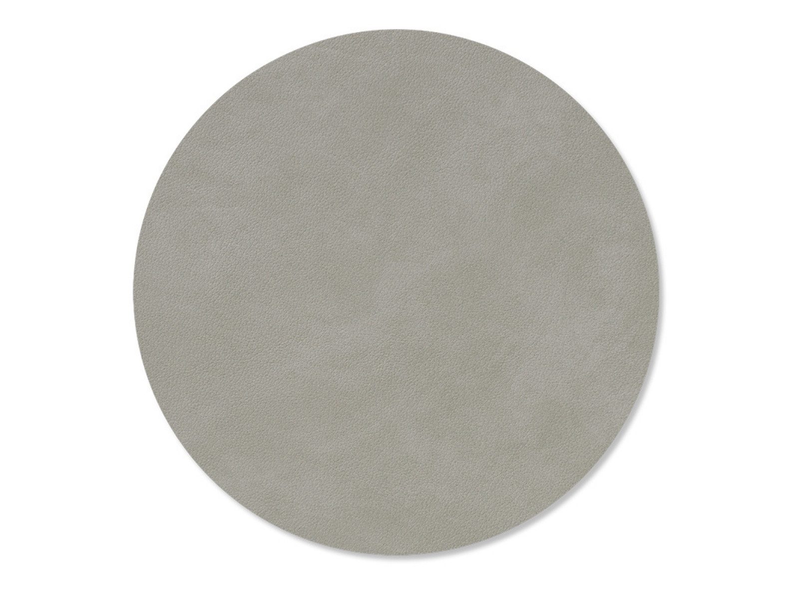 LIND DNA Platzset Nupo Tischset Circle S light grey 24cm
