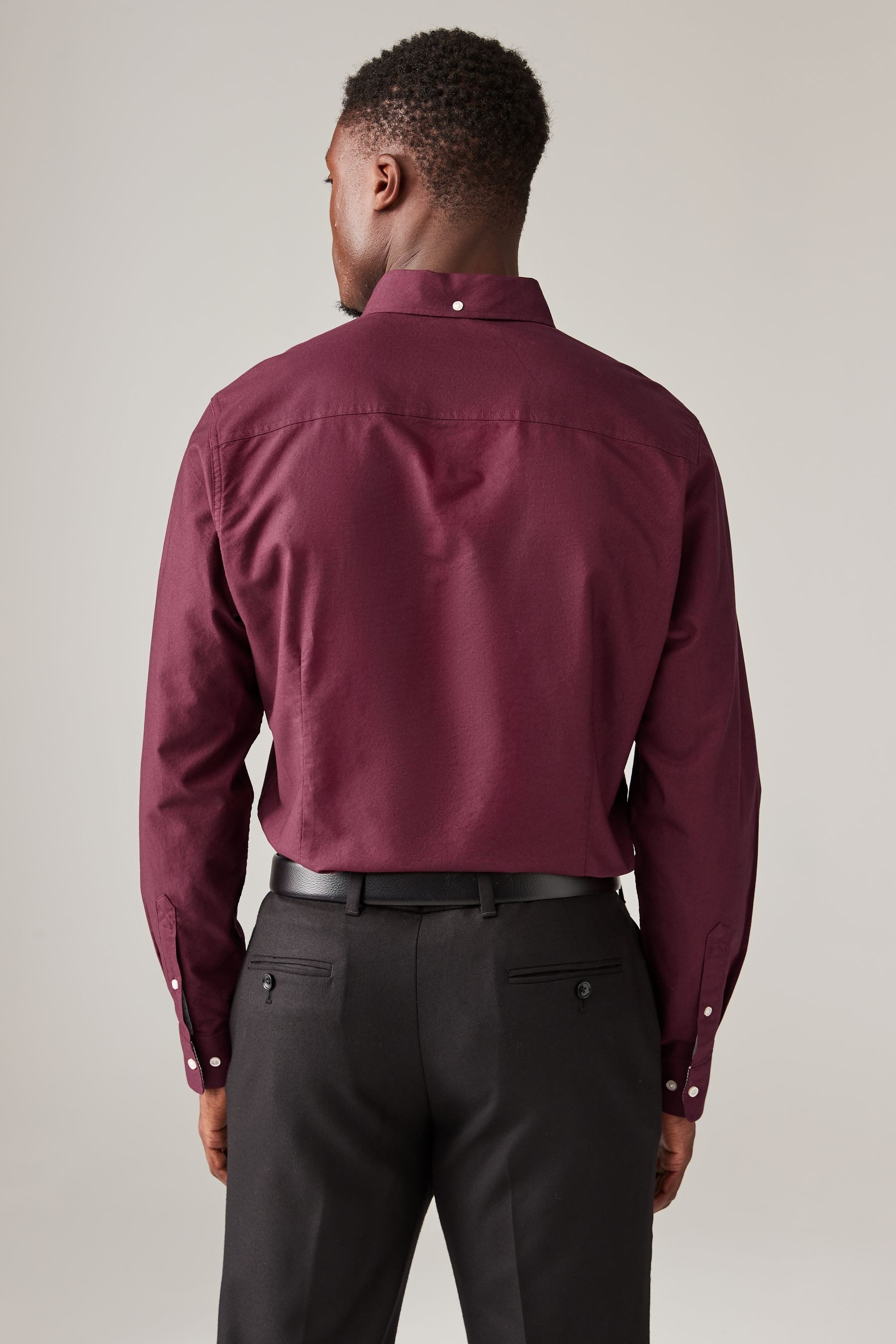 Next Langarmhemd Langärmeliges Oxfordhemd im Slim günstig online kaufen