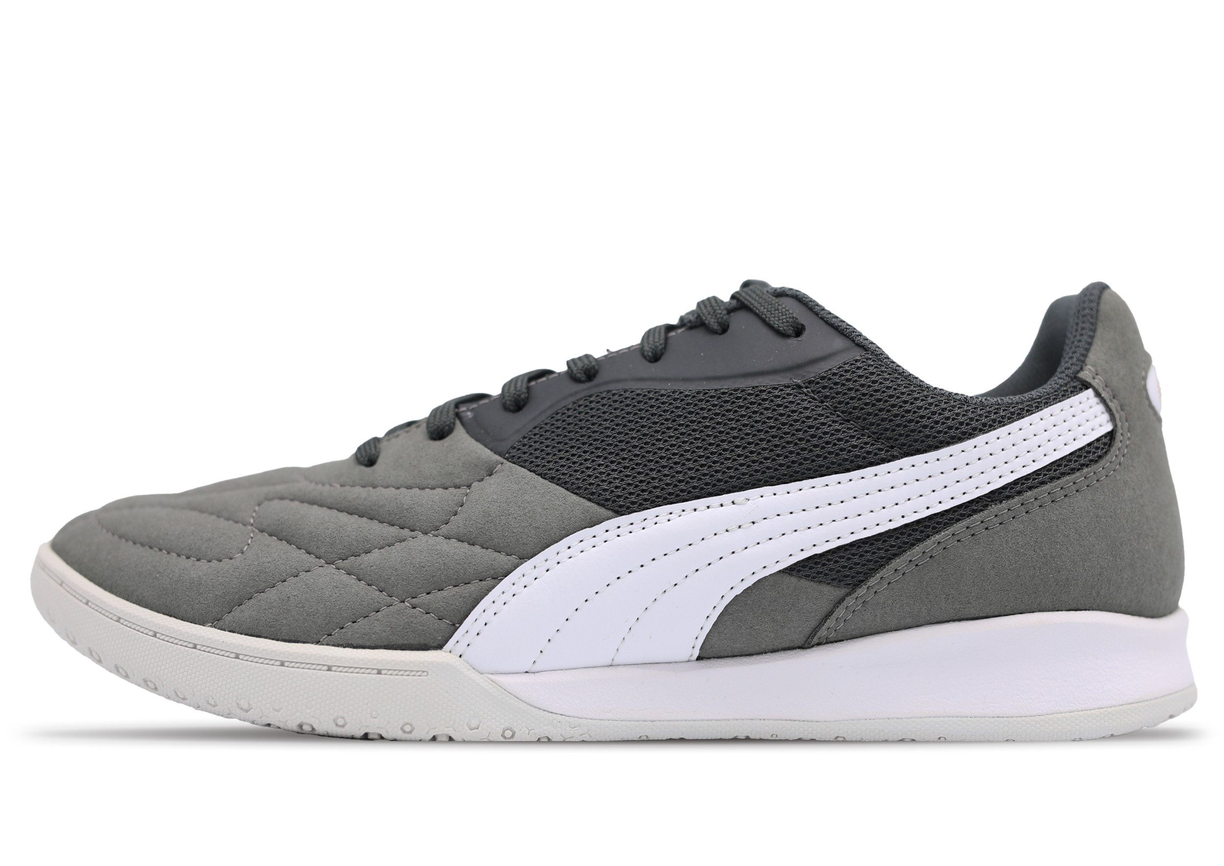 PUMA IP King Top IT, grau Fußballschuh