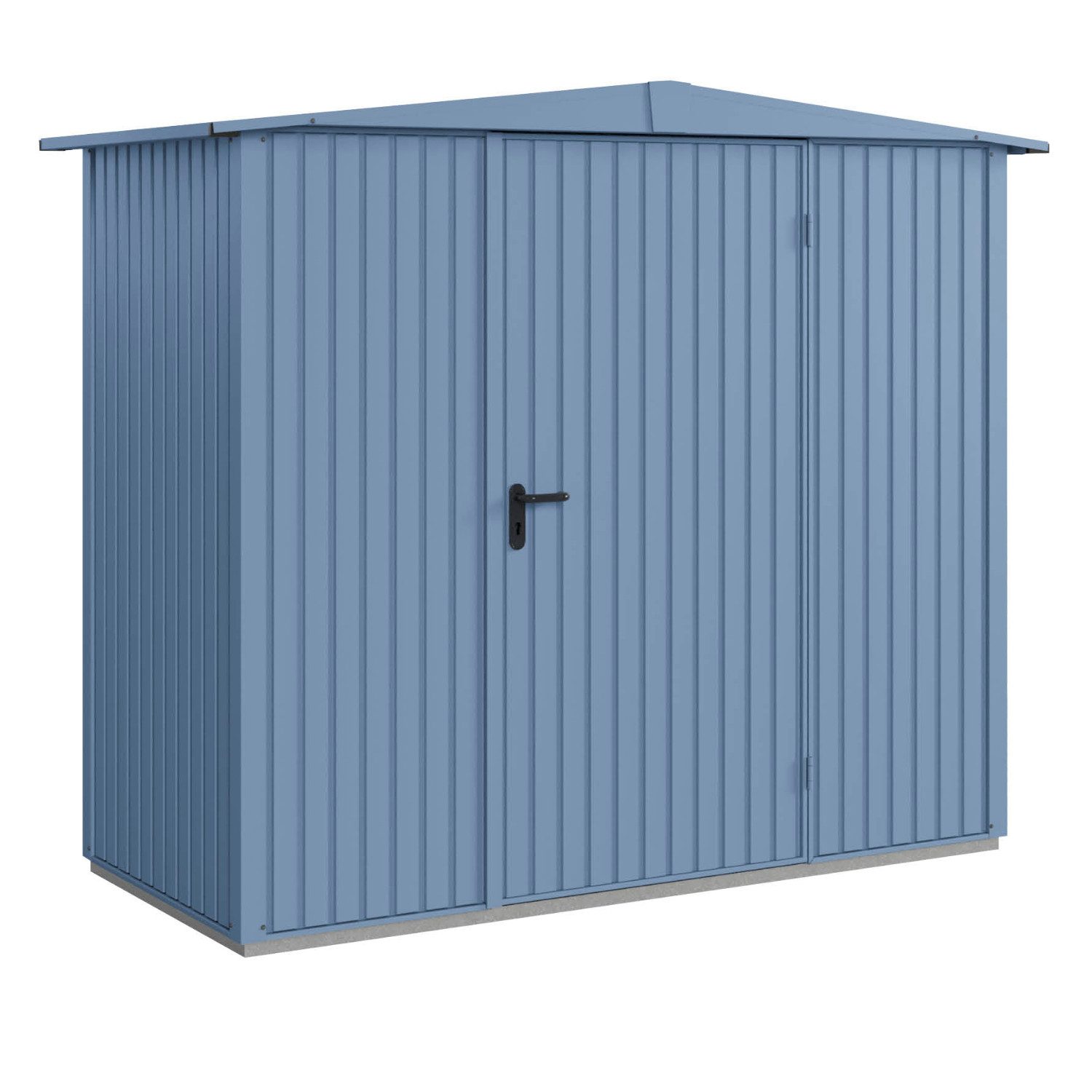 Hörmann Gartenhaus Hörmann Metall-Gerätehaus Berry Classic mit Satteldach Typ 1, (Berry Classic mit Satteldach)