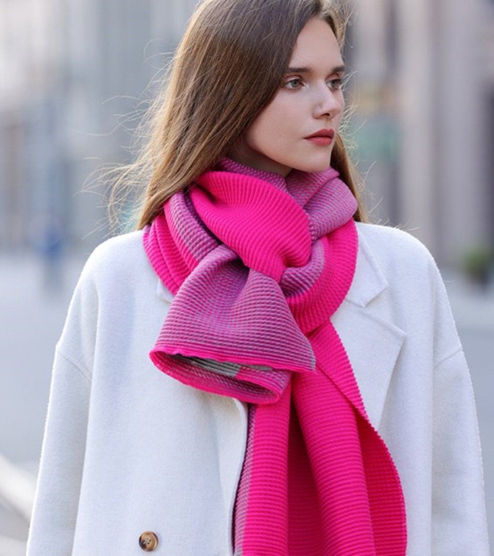 XDeer Modeschal Damen Schal,XL Winter Schal Poncho Qualität, zweiseitige feine Linie,Damen Halstuch Geschenk für Frauen in verschiedenen Цвета(ов)