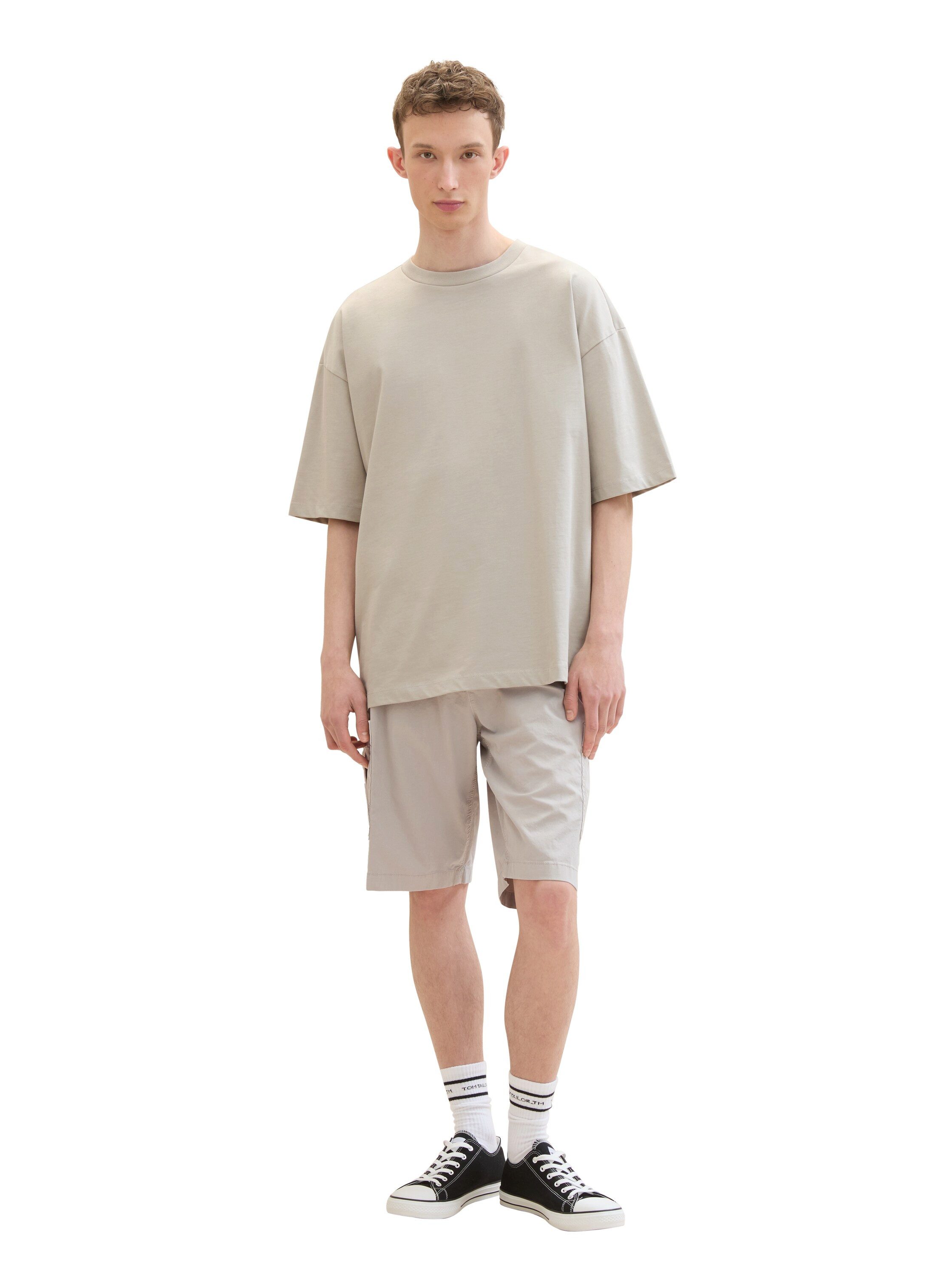 TOM TAILOR Denim Cargoshorts Sommerhose unifarben