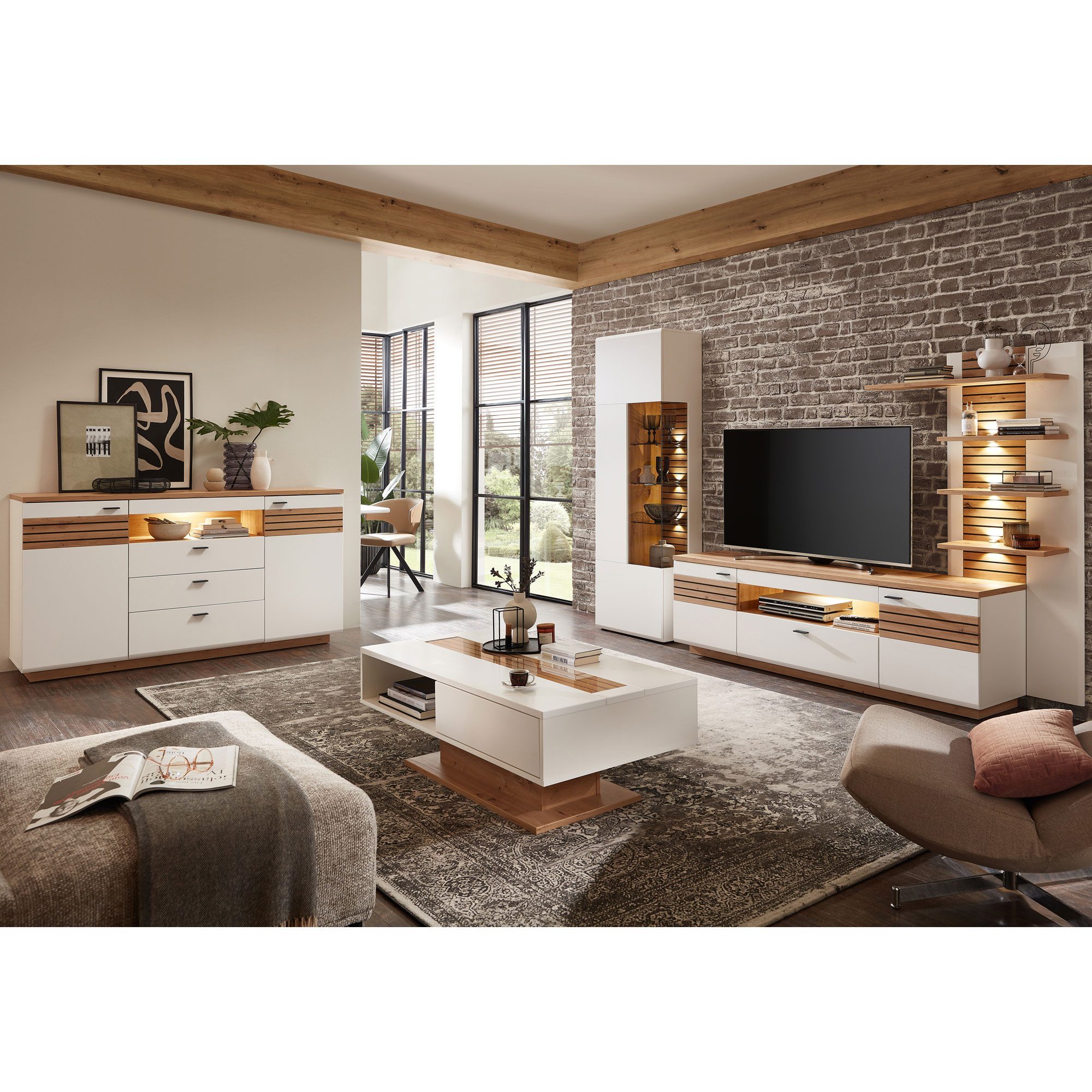 expendio Wohnzimmer-Set Frederik 40, (Spar-Set, 5-St), günstig online kaufen