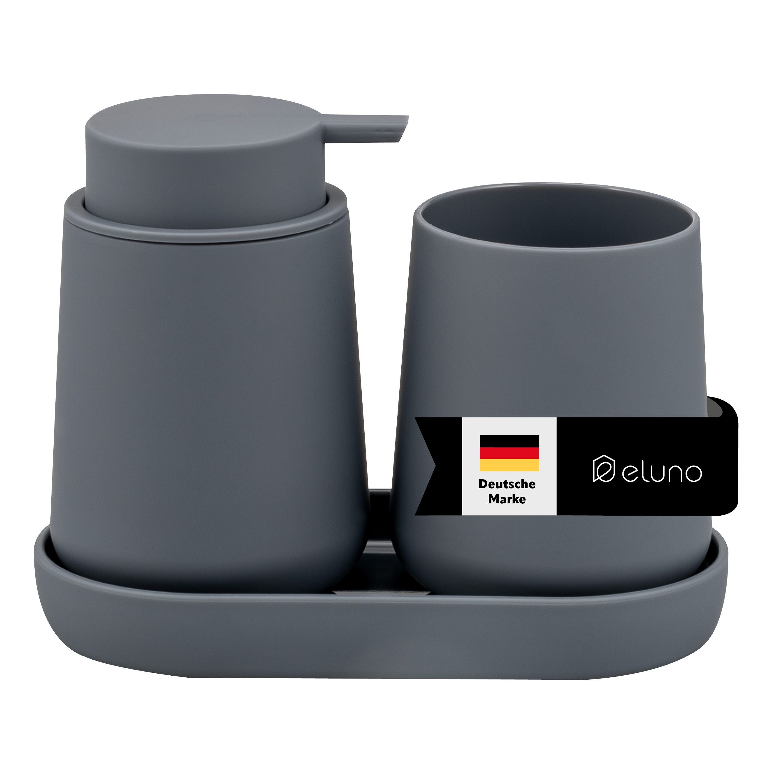 eluno Badaccessoire-Set TESERO 3tlg. Soft-Touch in günstig online kaufen