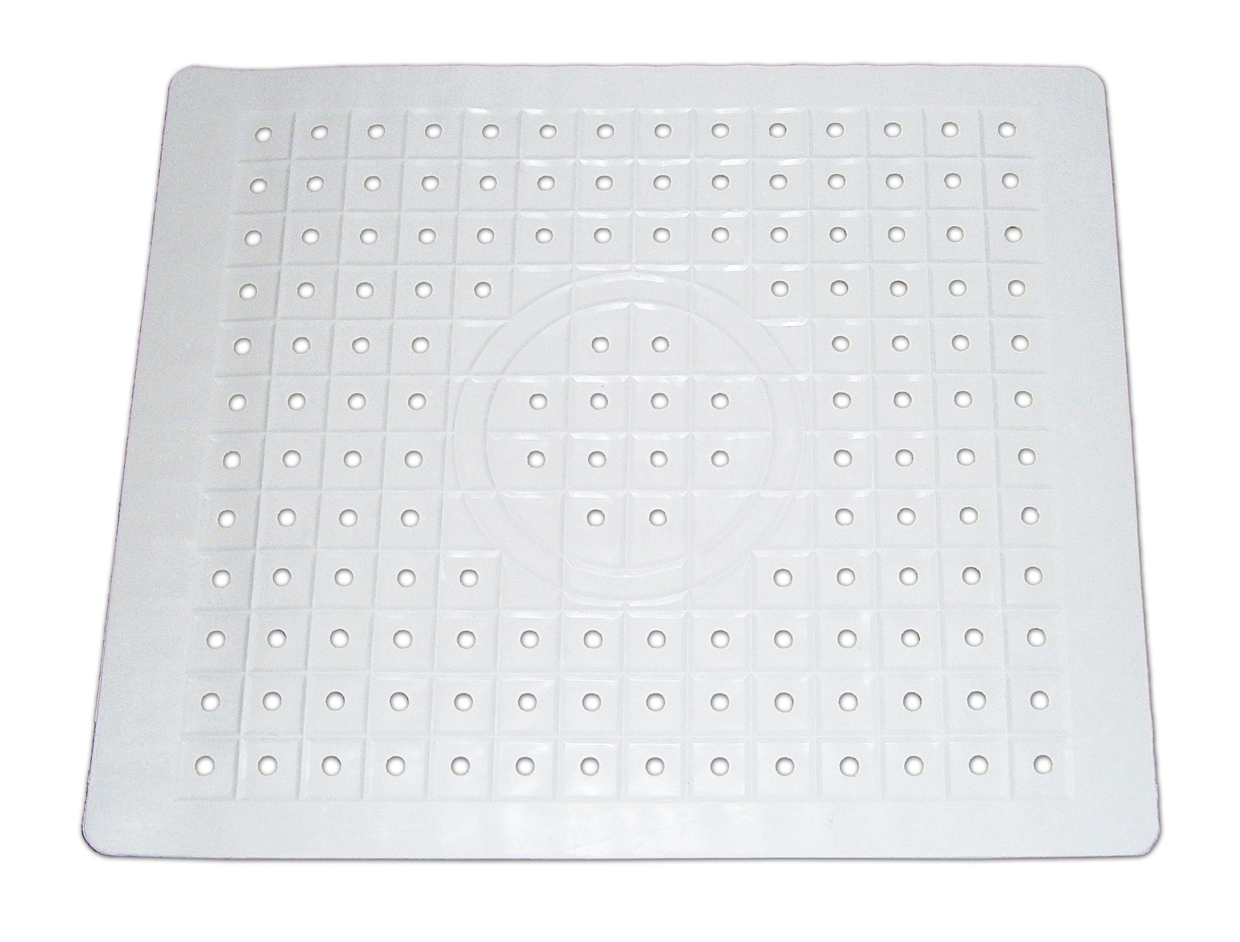 Reinex Abtropfmatte SPÜLBECKEN EINLAGE 26x31cm ECKIG Spülbeckenmatte 44 (Eckig, Hellgrau), Spülbeckeneinlage Matte