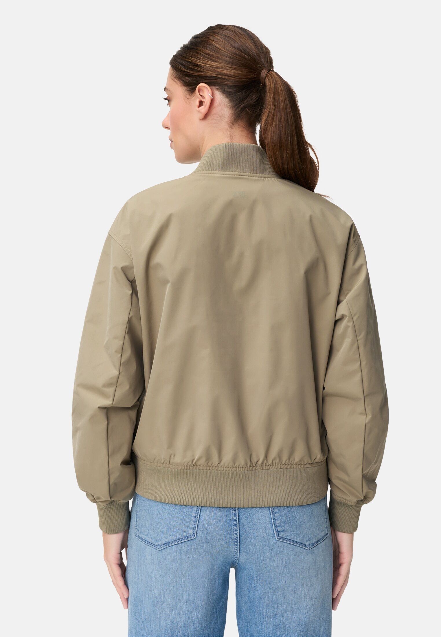 camel active Bomberjacke mit Taschen Langarm Bomberkragen günstig online kaufen