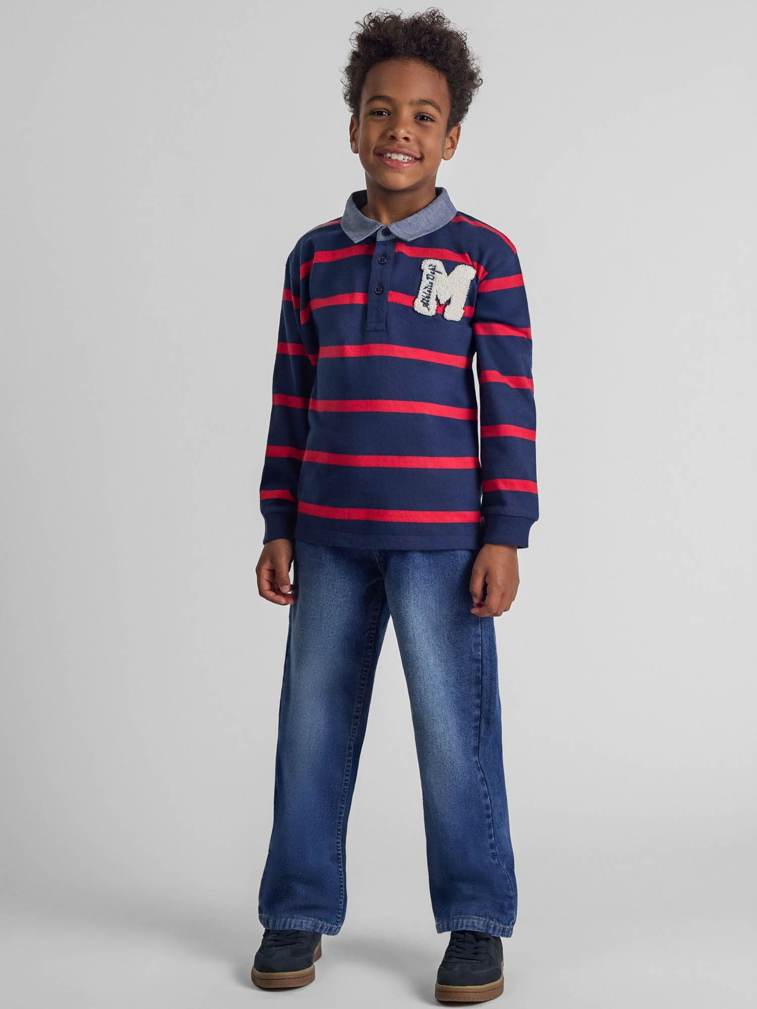 MINOTI Relax-fit-Jeans weite Jeanshose für Jungen modisch, relaxed fit, Denim