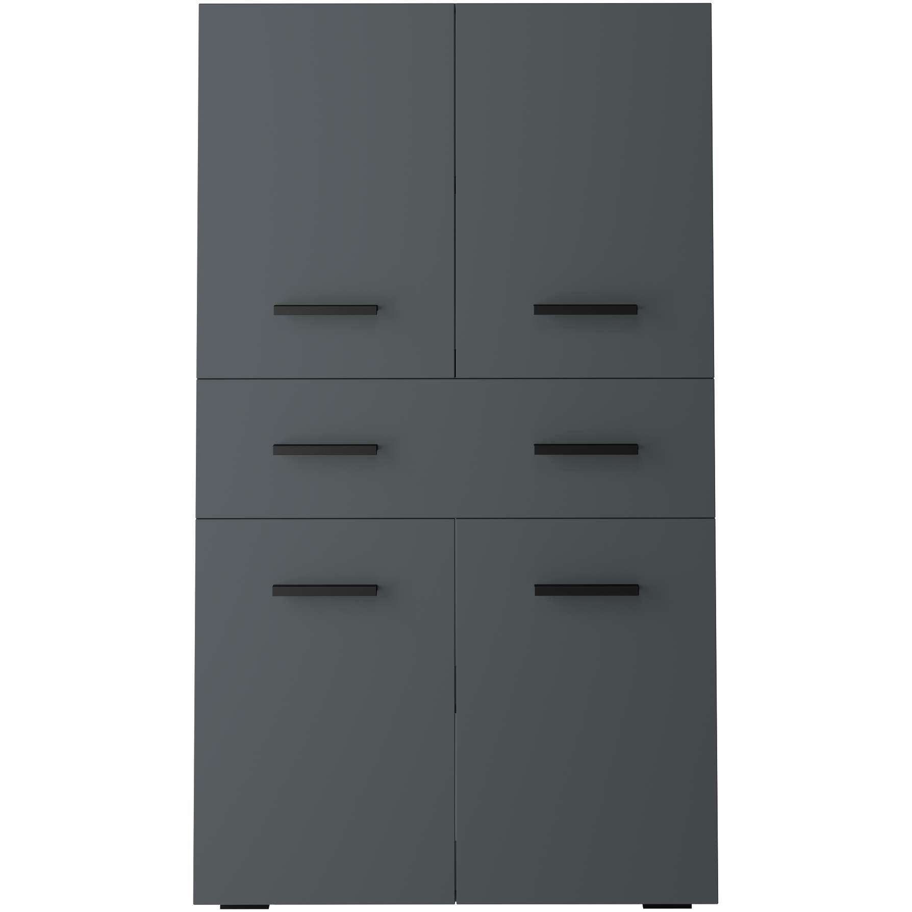 INOSIGN Midischrank Skara mit zwei variablen Einlegeböden