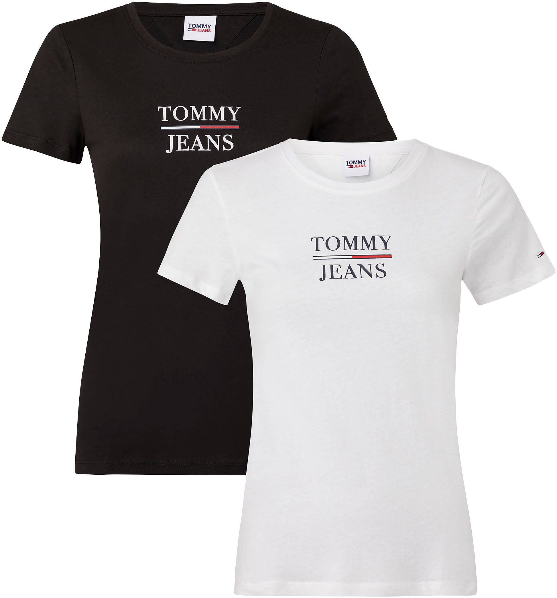 white tommy jeans t shirt