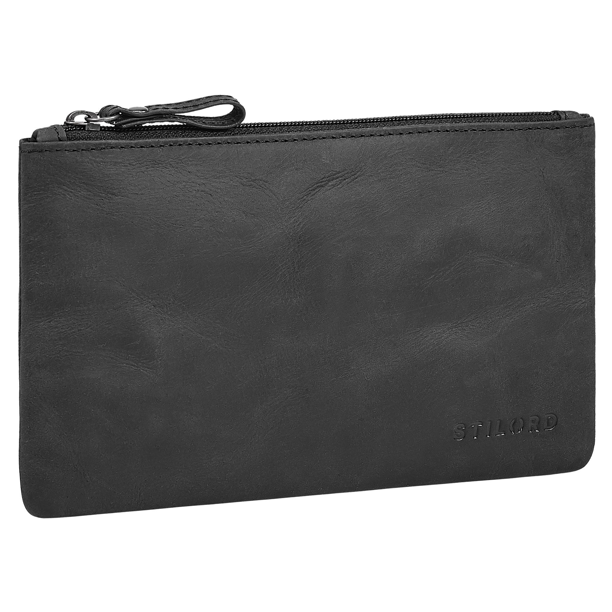 STILORD Geldbörse "Matti" Banktasche Leder Herren & Damen Geldtasche Echtleder klein