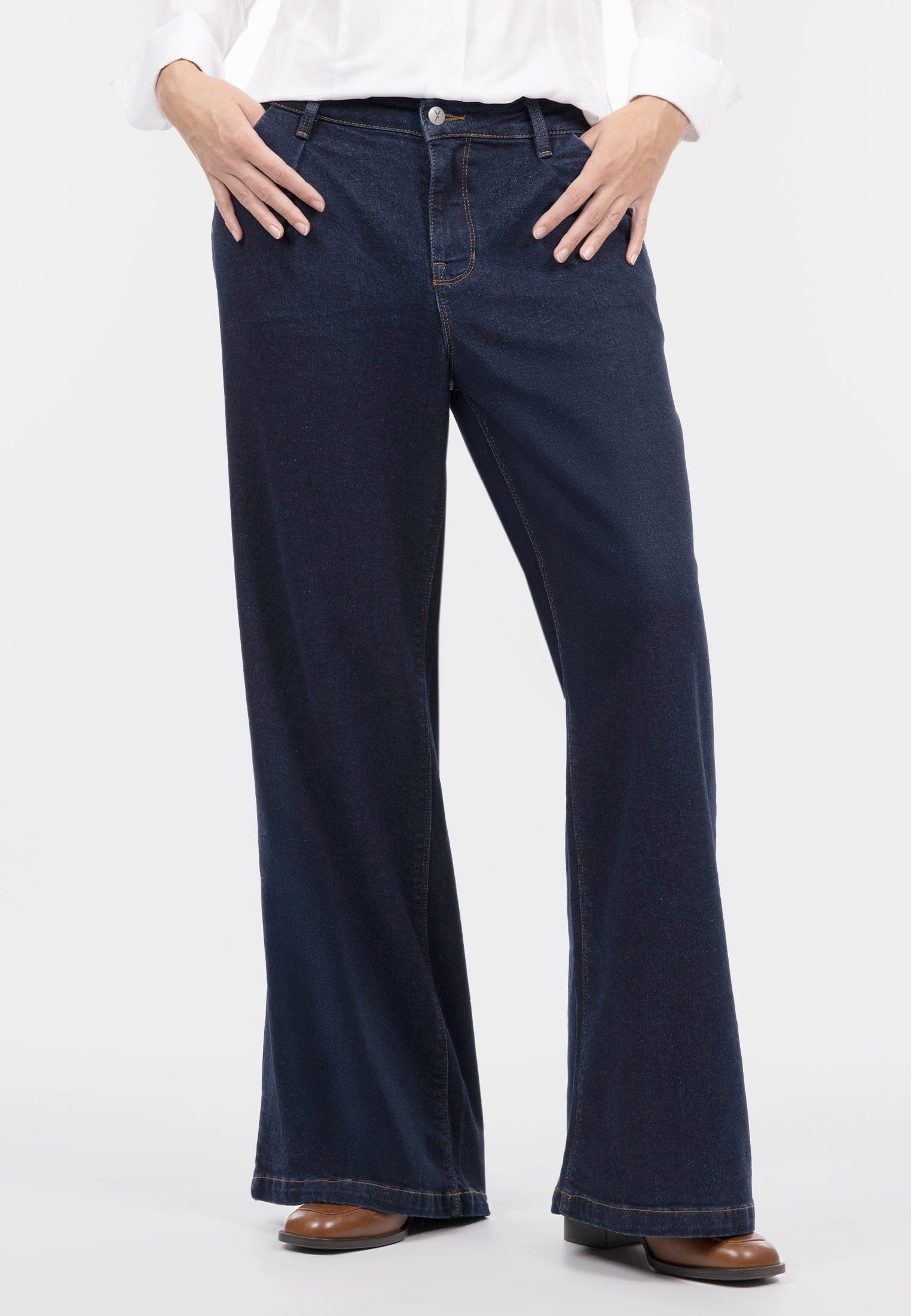 SURI FREY Weite Jeans SFY Freyday (1-tlg) Bundfalte – Bild 3 von 5