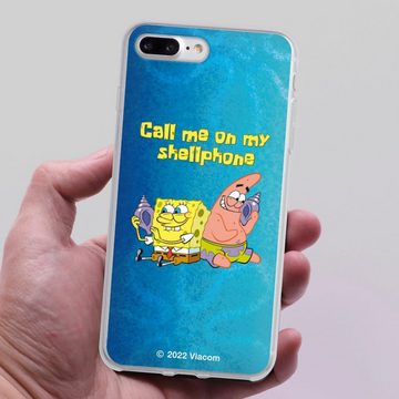 DeinDesign Handyhülle Patrick Star Spongebob Schwammkopf Serienmotiv, Apple iPhone 8 Plus Silikon Hülle Bumper Case Handy Schutzhülle