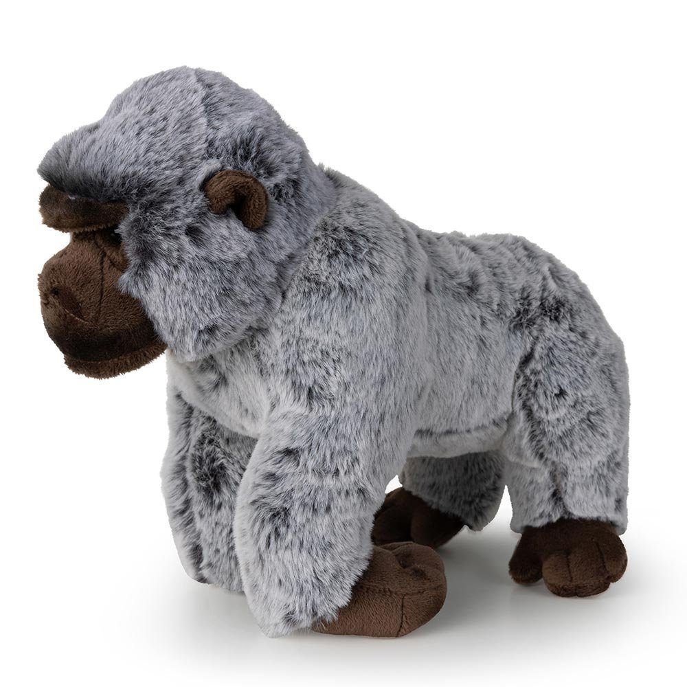 WWF Kuscheltier Plüschtier - Gorilla (25cm), 100% aus recycelten Materialien