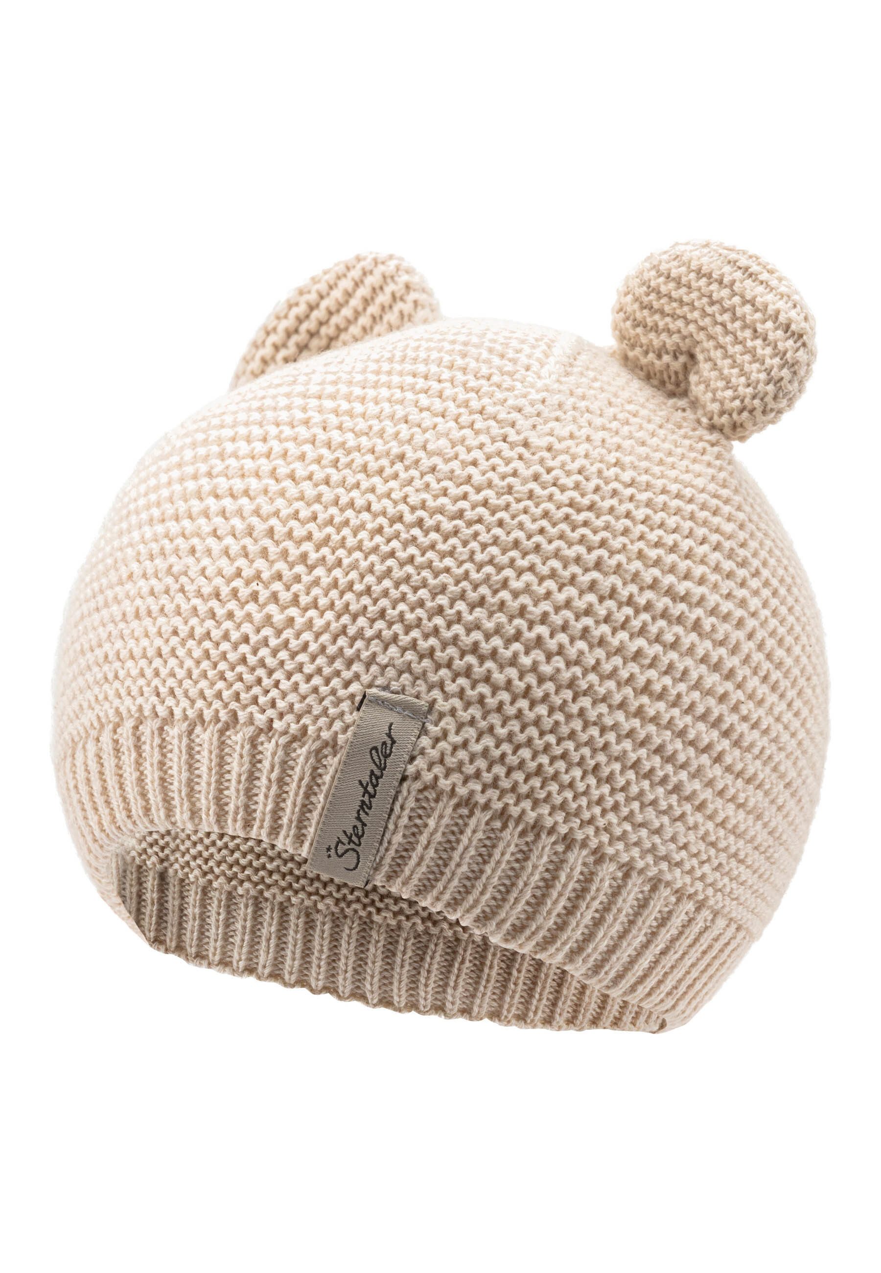 Sterntaler® Strickmütze GOTS Strickmütze Ohren (1-St)