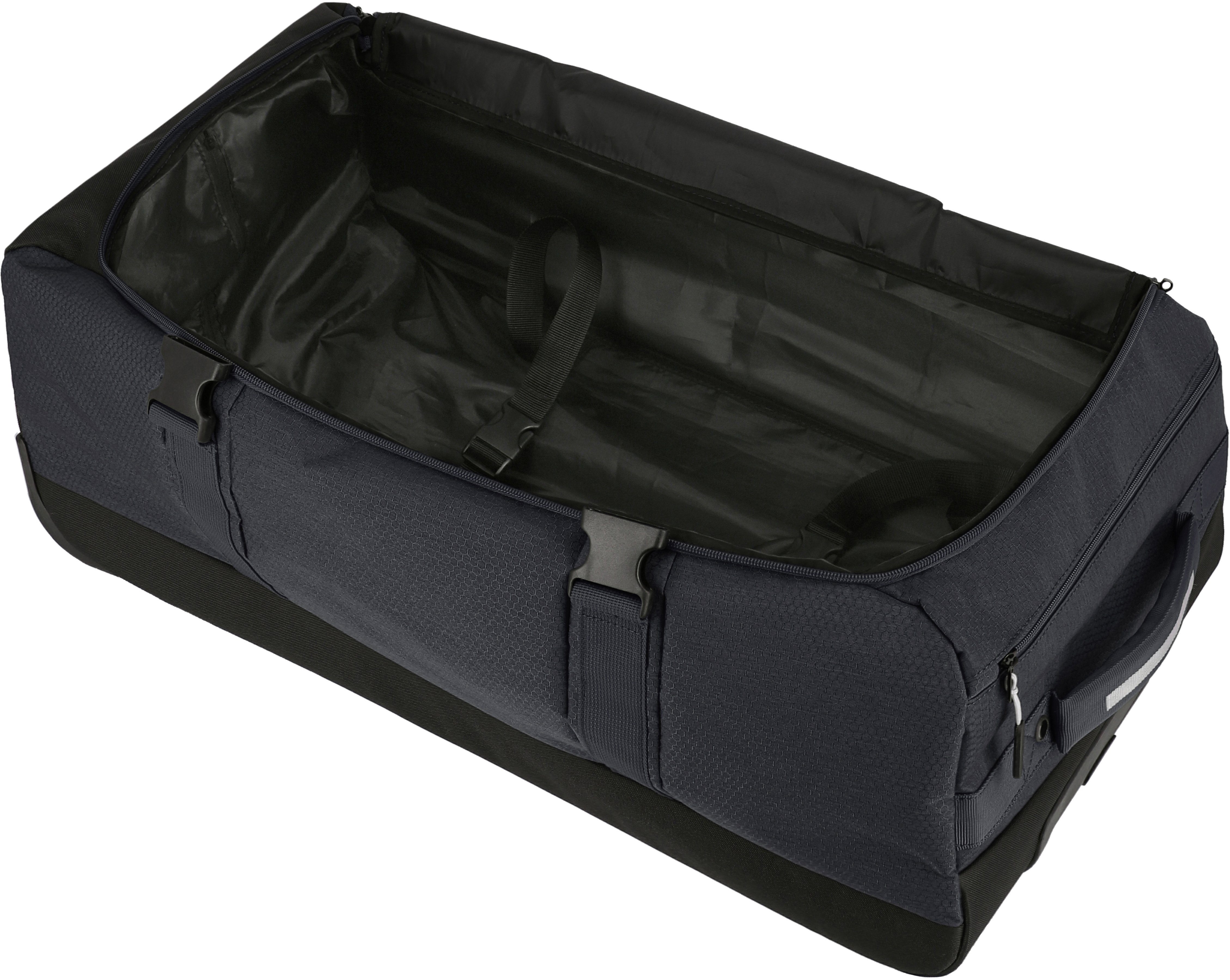 travelite L, Off cm, anthrazit Trolleyfunktion Kick 68 mit Reisetasche