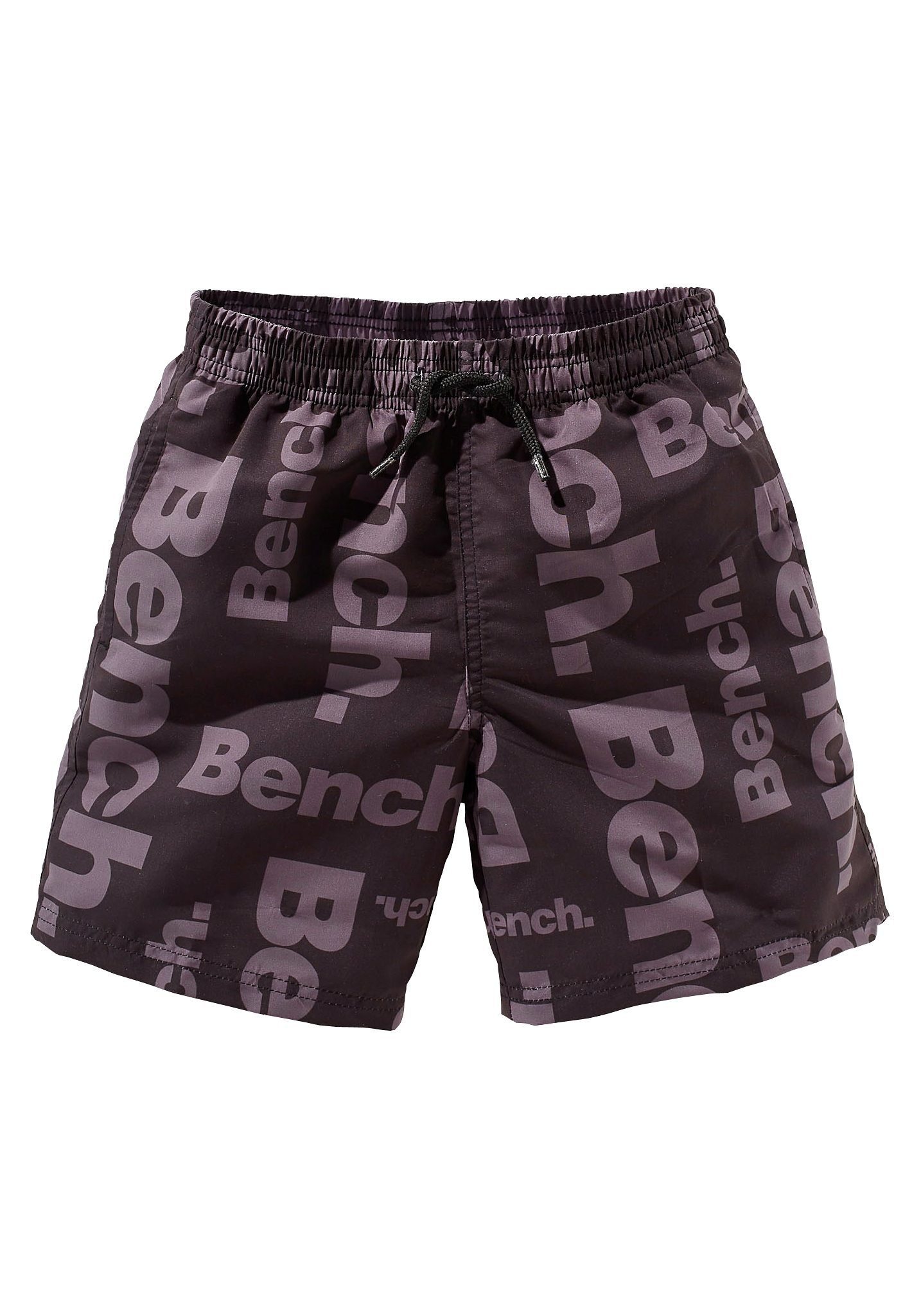 Bench. Badeshorts mit allover Logodruck