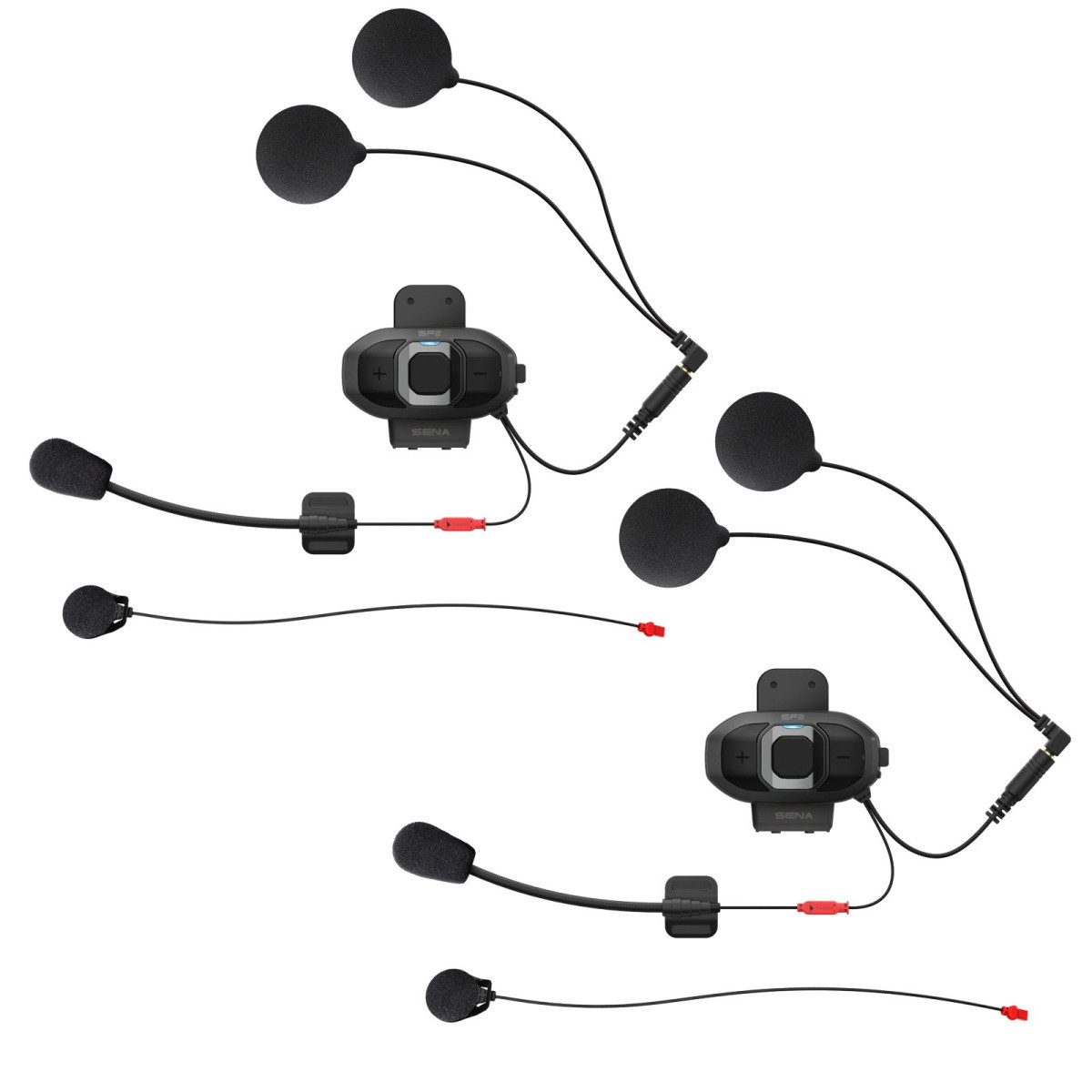 Motorradhelm Sena SF2 Kommunikationssystem (Doppelset)