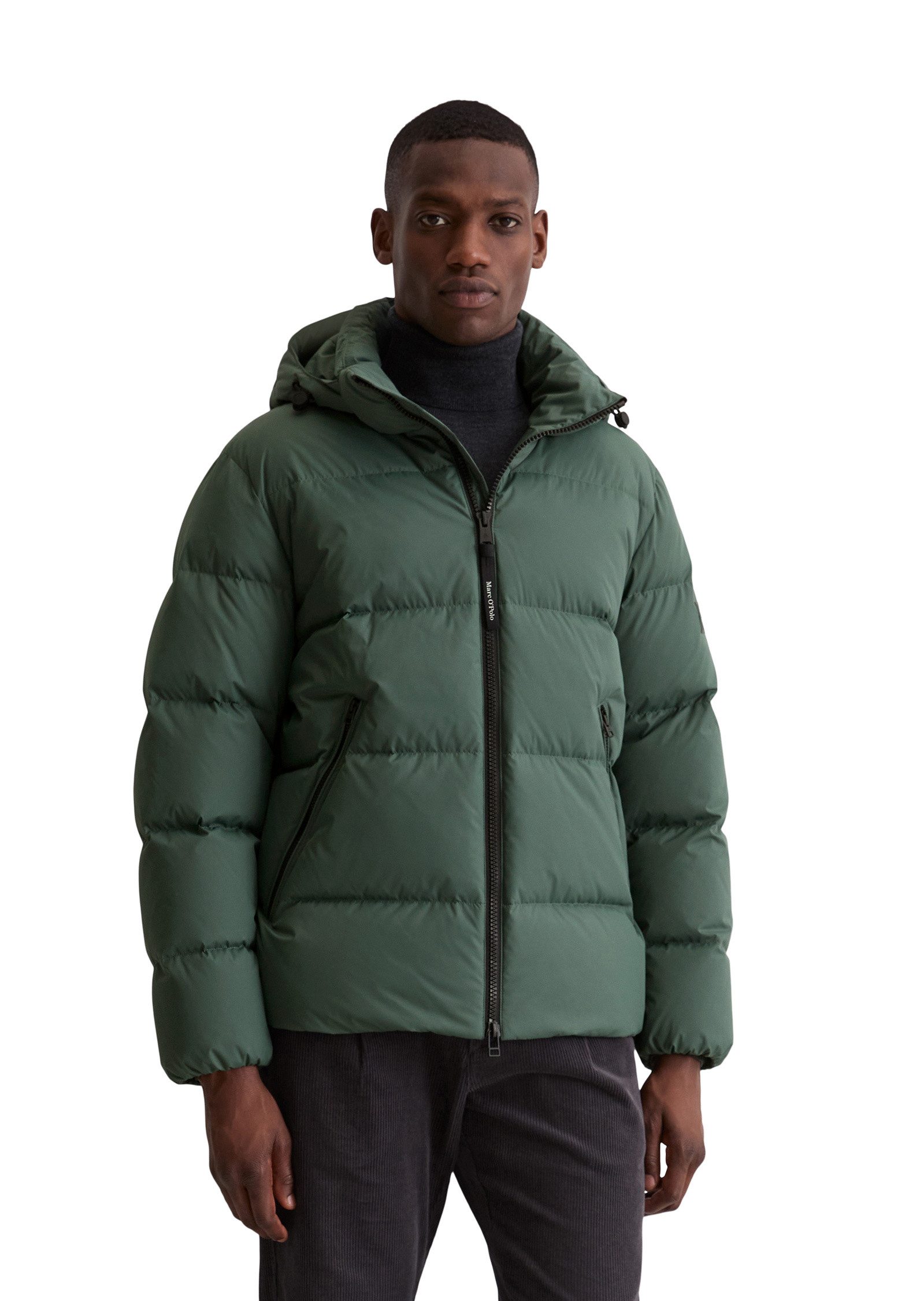 Marc O'Polo Outdoorjacke mit abnehmbarer Kapuze