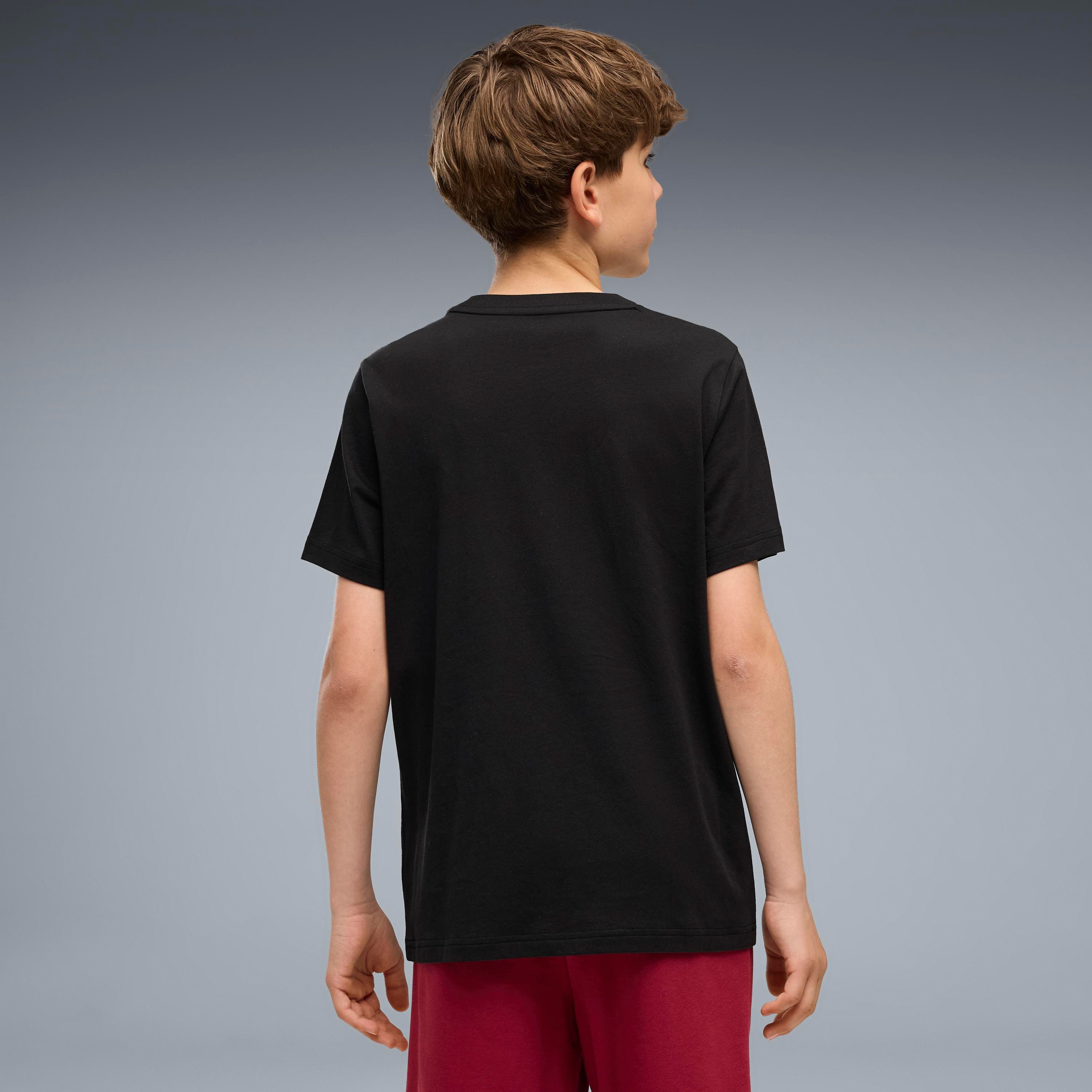 PUMA T-Shirt ESS 2 COLOR SMALL NO 1 LOGO TEE B mit Rundhalsausschnitt, Kurzarm, ohne Kapuze, mit gesticktem Logo – Bild 2 von 5
