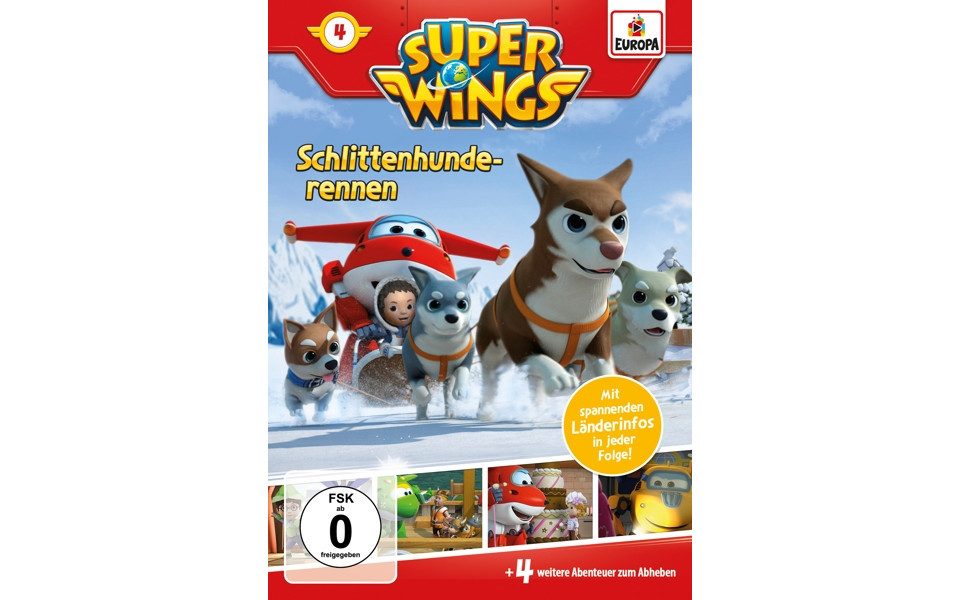 DVD Super Wings Vol. 4: Schlittenhunderennen